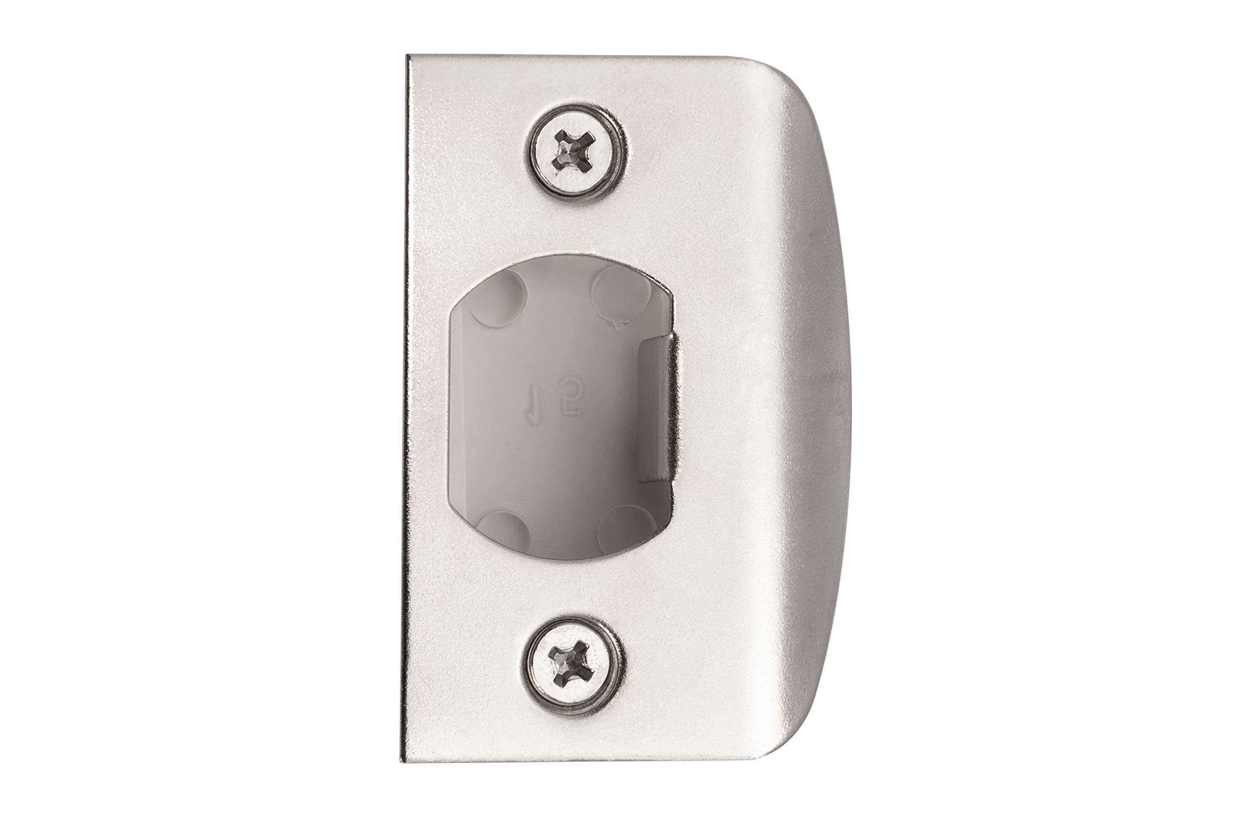 Excel Architectural DP6970 Reversible Entrance Door Handle on Rose Set with Adjustable Latch, Satin Nickel 5