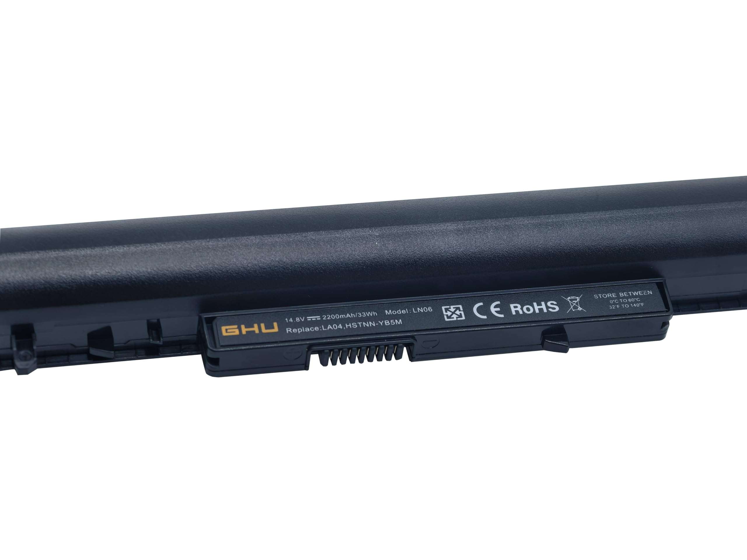 GHU New 33Wh 2200 mAh Battery for LA04 776622-001 728460-001 752237-001 HSTNN-UB5M HSTNN-UB5N HSTNN-Y5BV fit for HP Pavilion Touchsmart 14 15 15-F272WM 15-F233WM 3