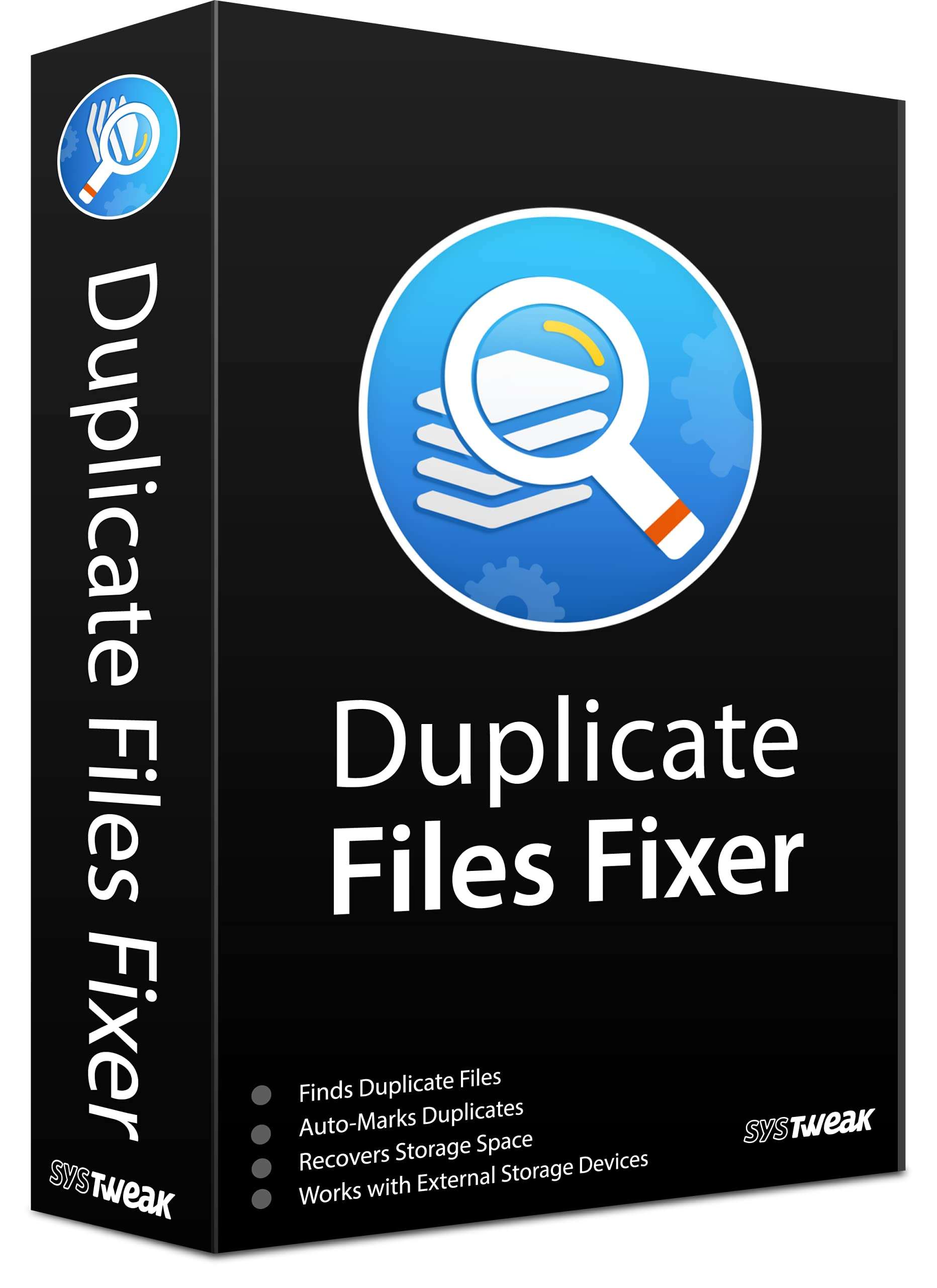 Duplicate Files Fixer - Find & Remove Duplicate Files, Photos, MP3s & Videos Instantly | Recover Extra Disk Space | 1 PC 1 Year (License Key Via Postal Service-No CD) 1