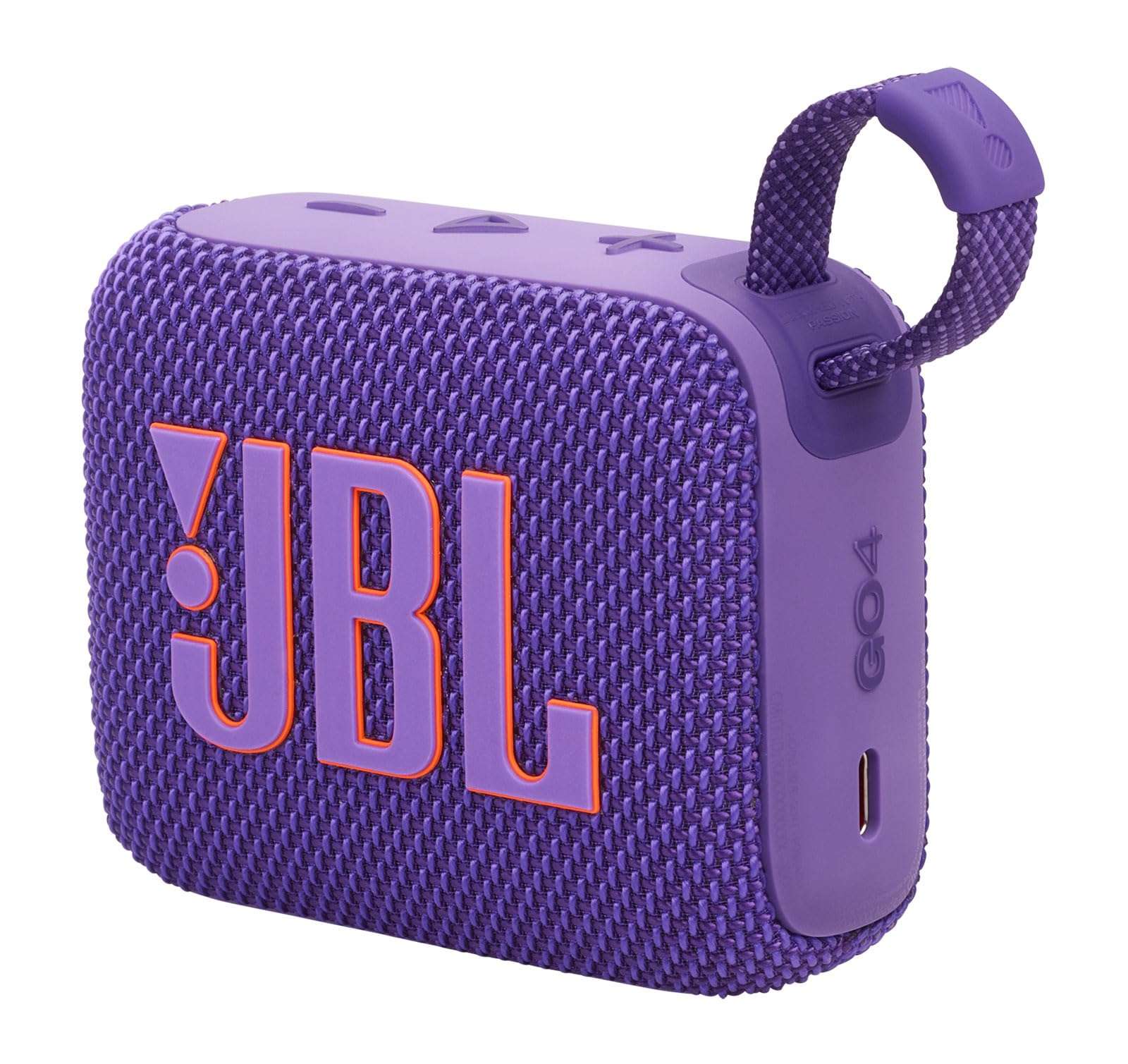 JBL GO 4 Portable Bluetooth Speaker & divvi GO Protective Hardshell Case - Purple 6