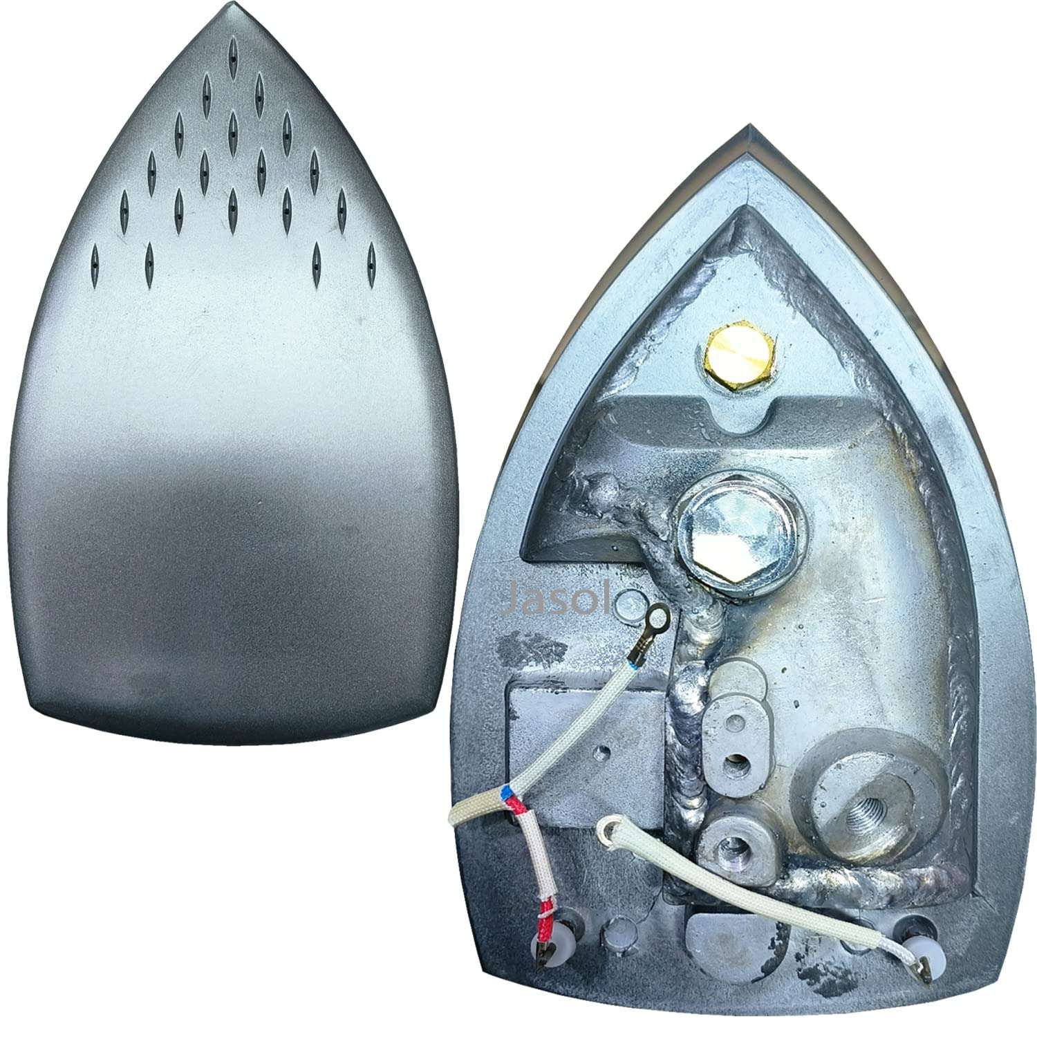 Jasol Silver Star Steam Iron Heating Base Element for Es300/Es300L Steam Iron (Part Number-A) All Type of Gravity Steam Iron Box Base, Set 1