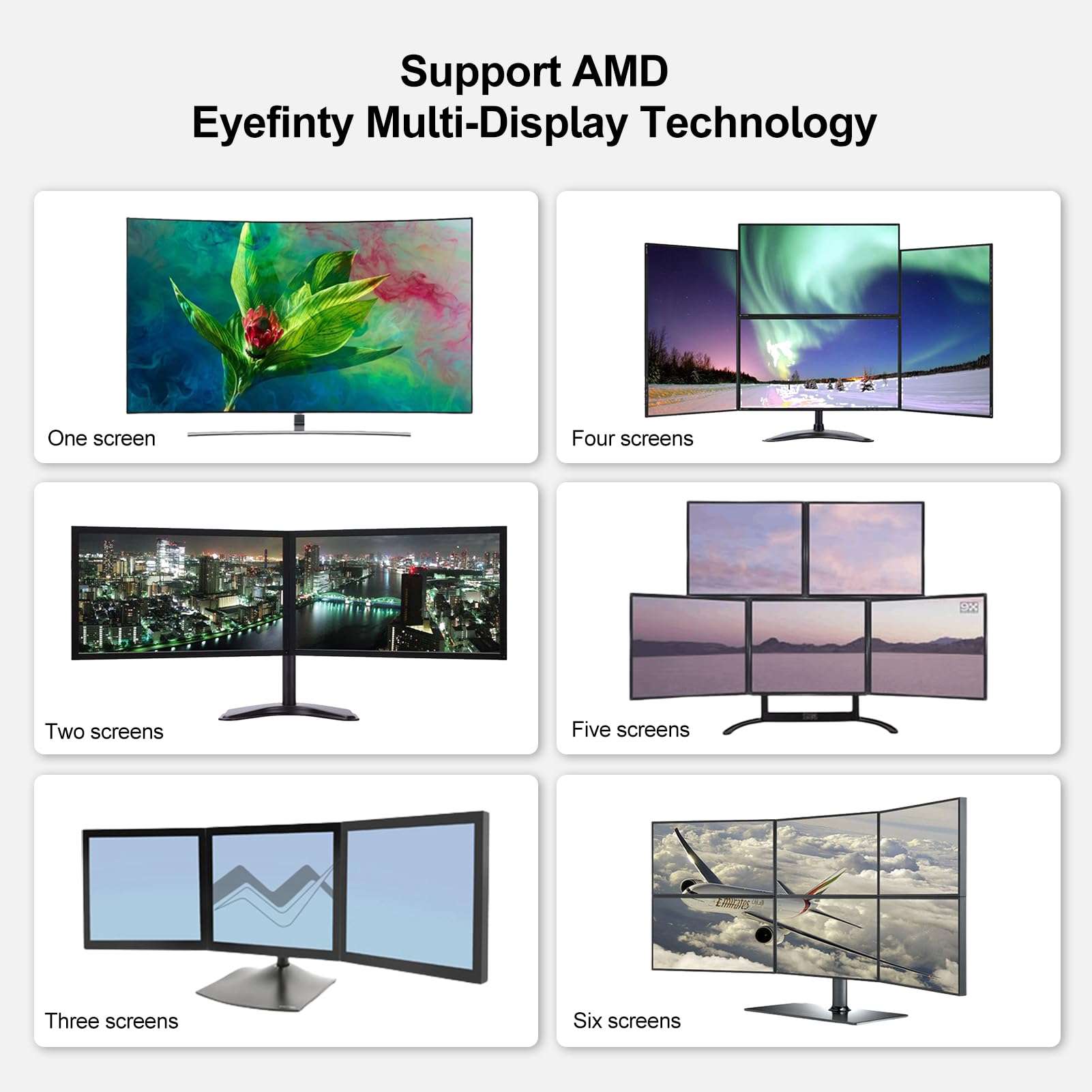 UVOOI Active Mini DisplayPort to HDMI 2.0 Adapter Cable 6 Feet, Mini DP to HDMI Active Cable Supporting Eyefinity Technology & 4K@60Hz, 1440P@144Hz Resolution-A2 4