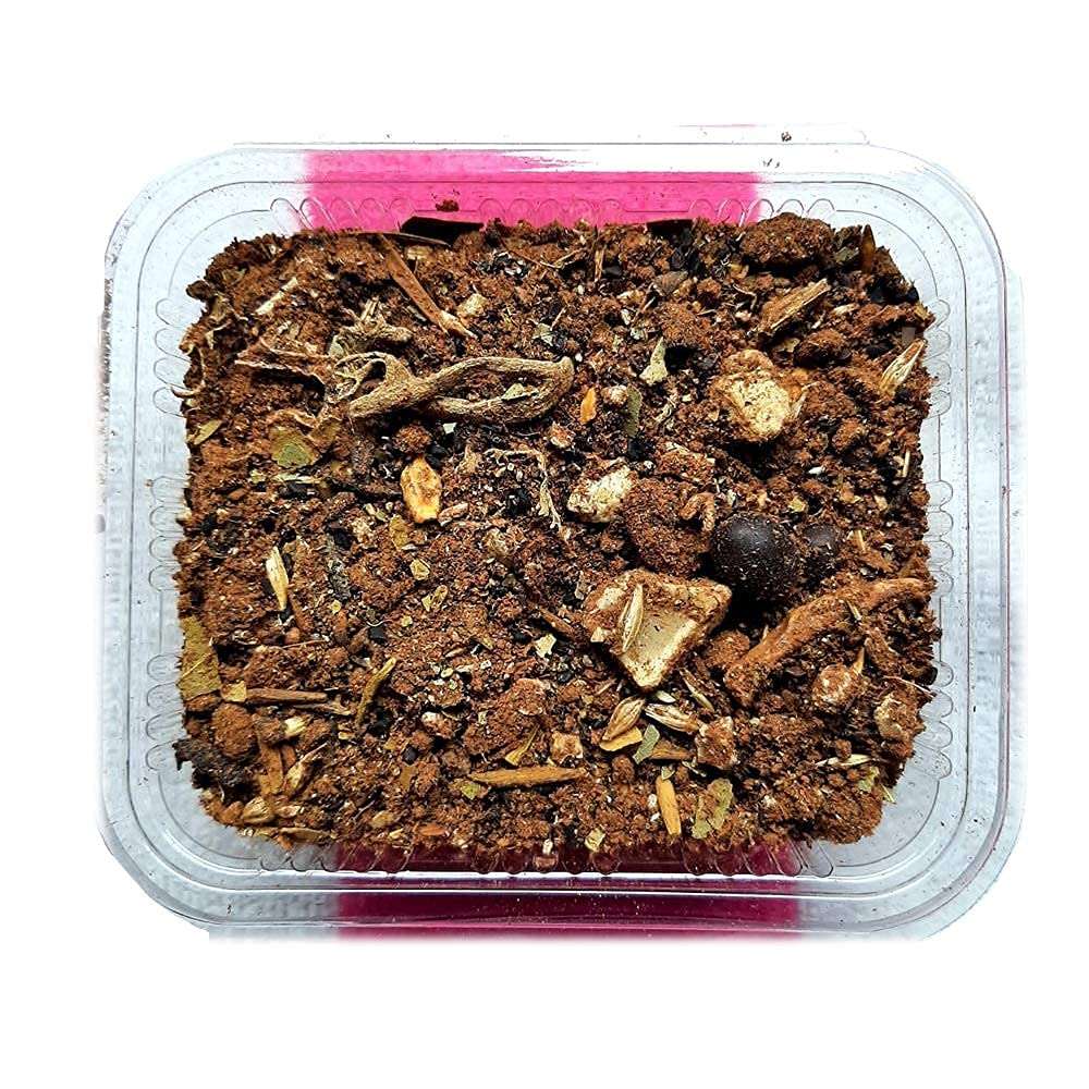 Deep Prints Aviral Natural Homemade Pure Indian Desi Cow Dung Cake for Poojan (Pack of 30) + Aviral Havan Samagri (Rectangle), Brown (AVKA01) 6