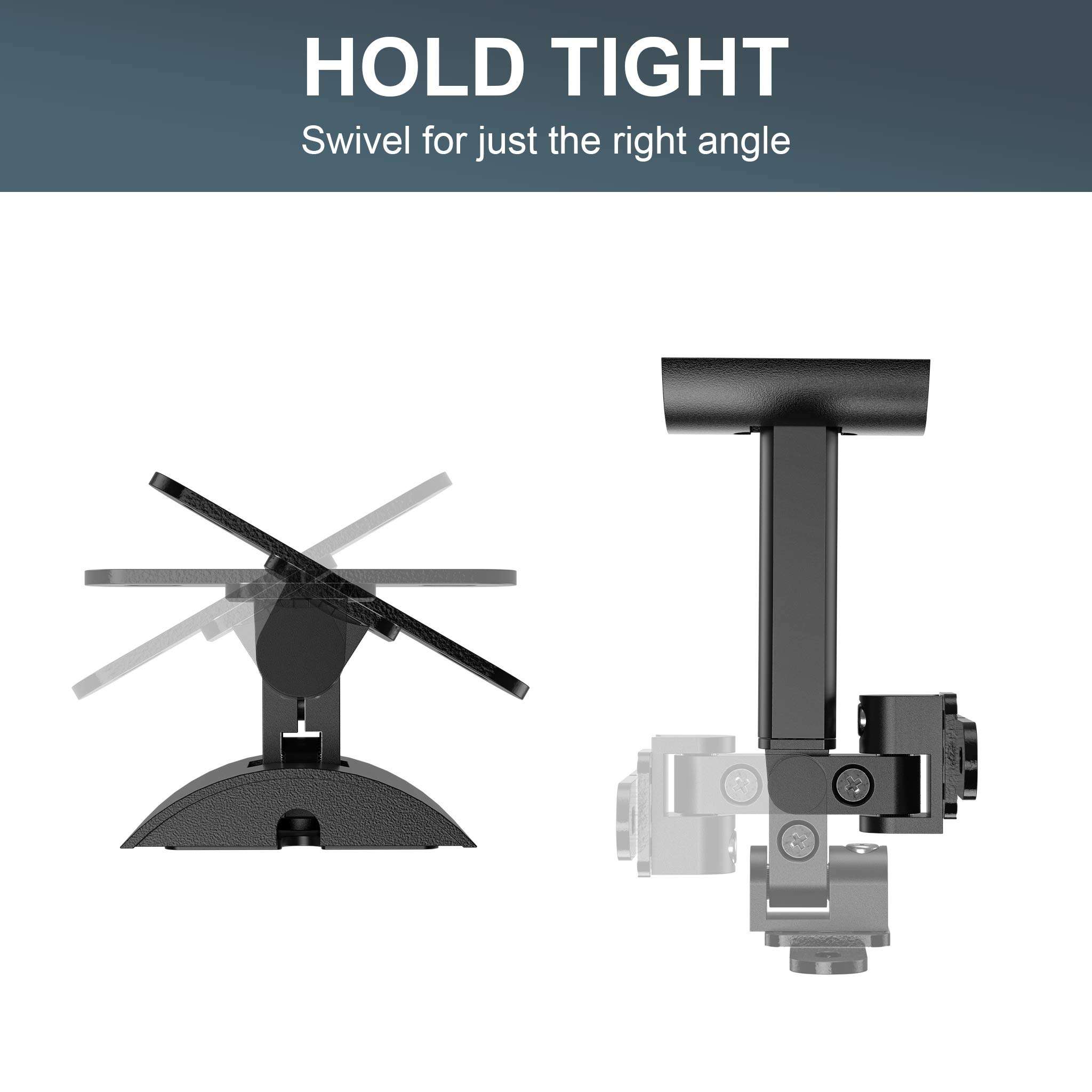 Wall Mount Brackets Compatible with Bose 161 Speaker and Bose Model 100 Speakers (Black) 5