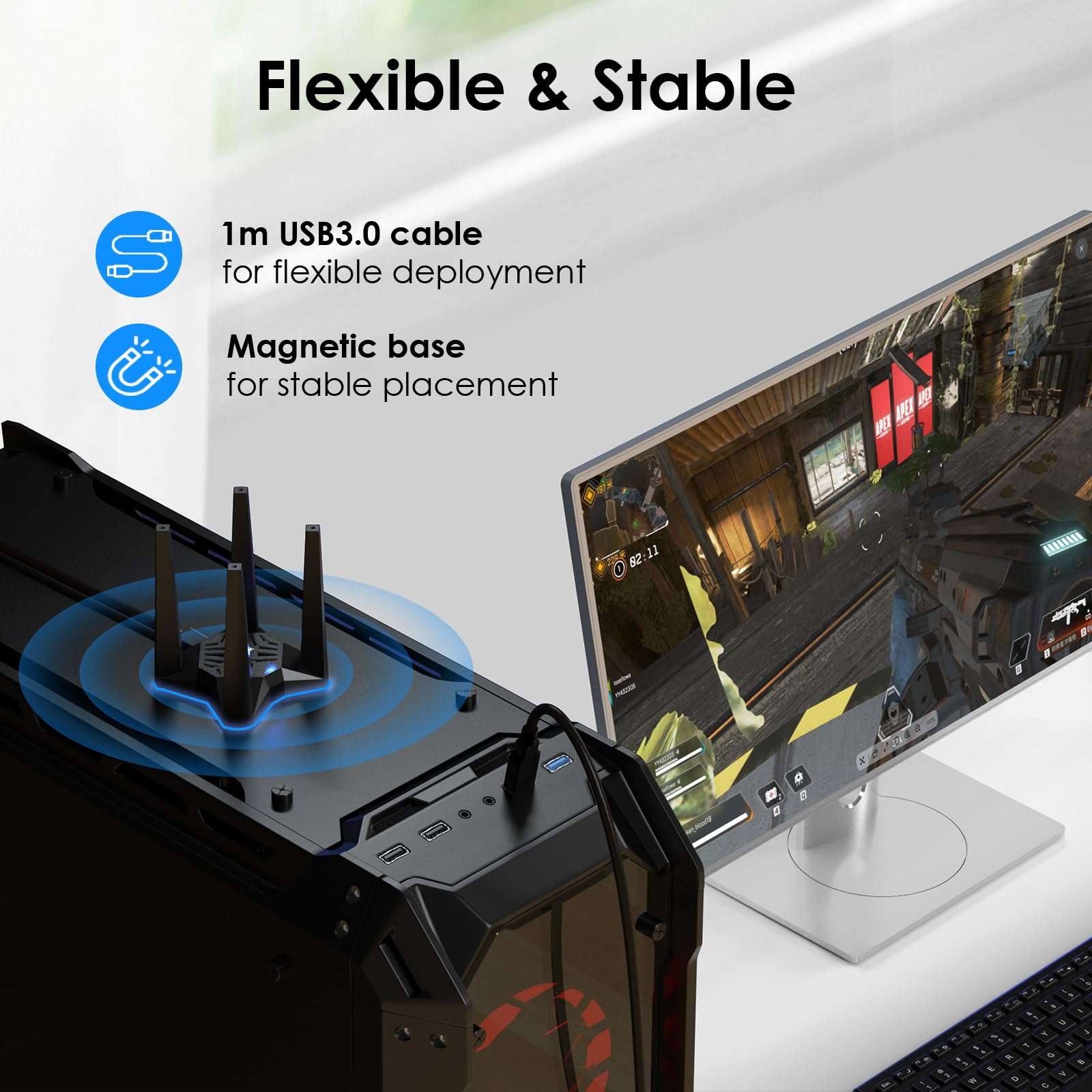 WiFi 6 Router and USB WiFi 6 Adapter Bundle 5