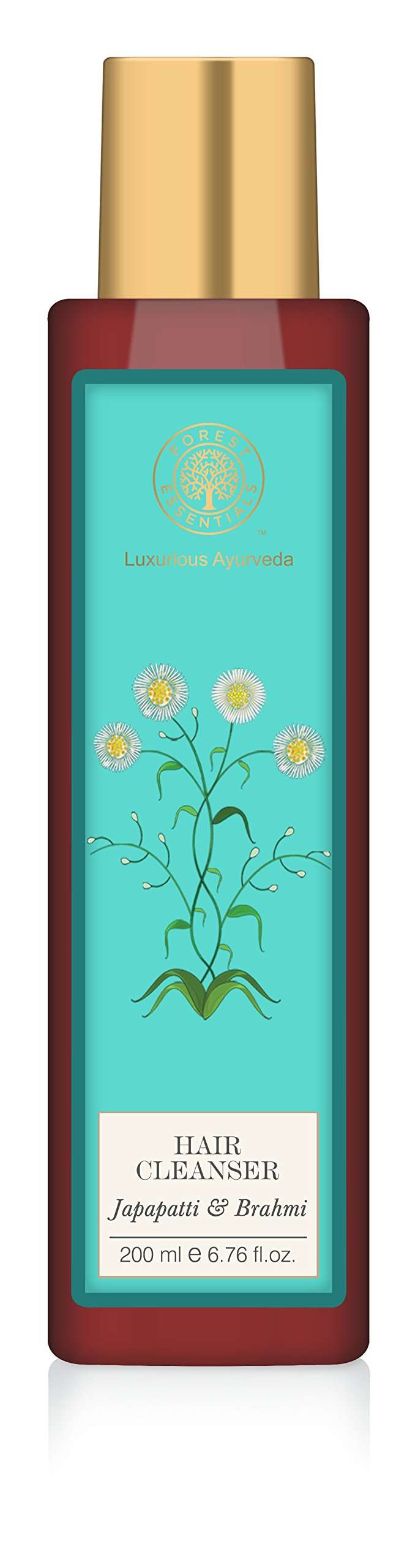 Forest Essentials Hair Cleanser, Japapatti and Brahmi, 200ml (Shampoo & Conditioner Combo) 3