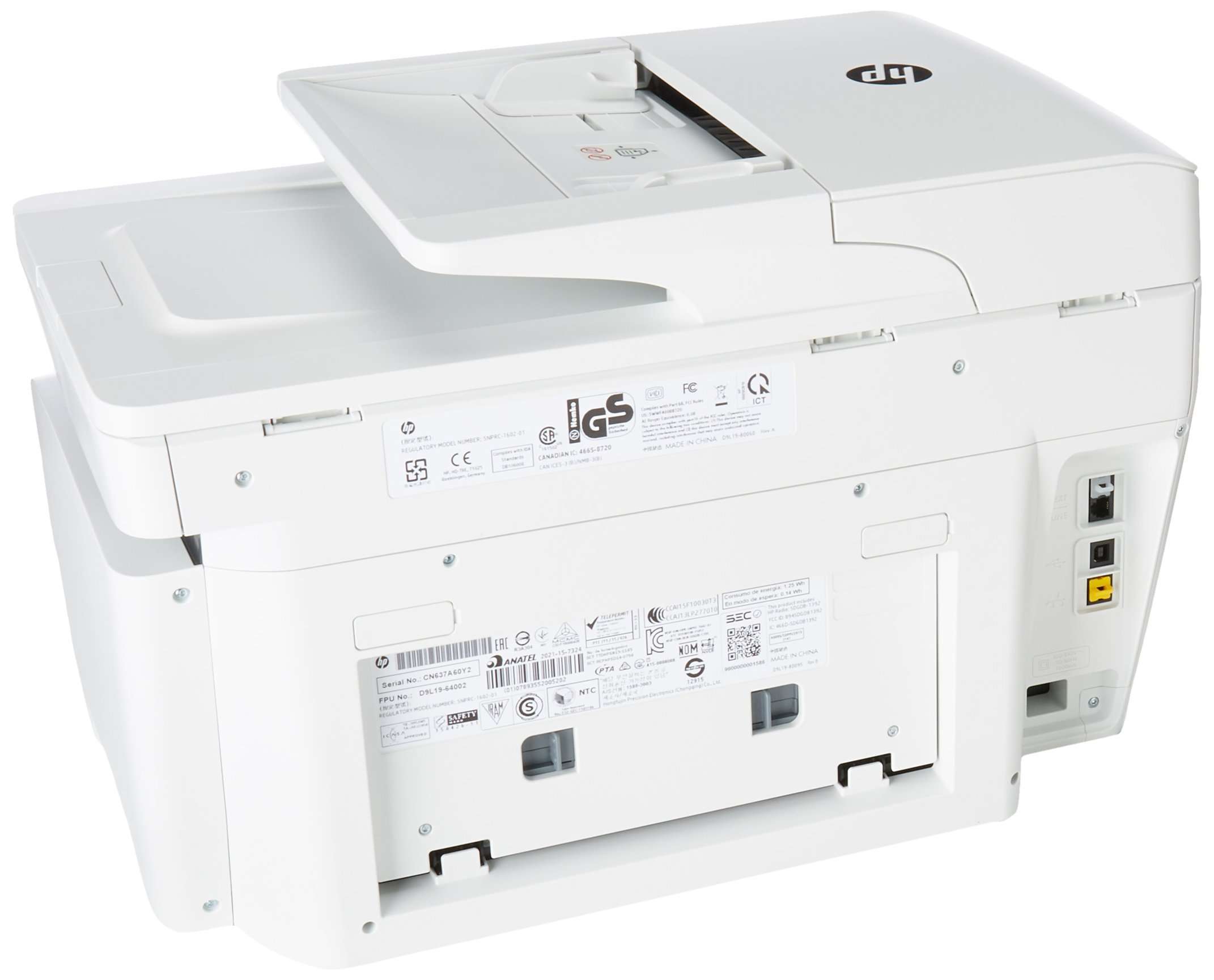 HP OfficeJet Pro 8720 Wireless All-in-One Photo Printer with Mobile Printing, Instant Ink ready (D9L19A) (Renewed) 3