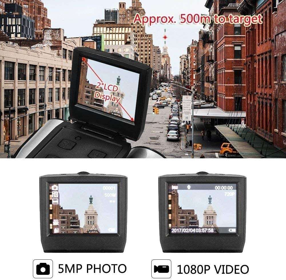 12x32 Digital Binoculars Camera Telescope with Two LCD Video Photo Recorder for Bird Watching Concerts Outdoors Sports Games Binoculars 6