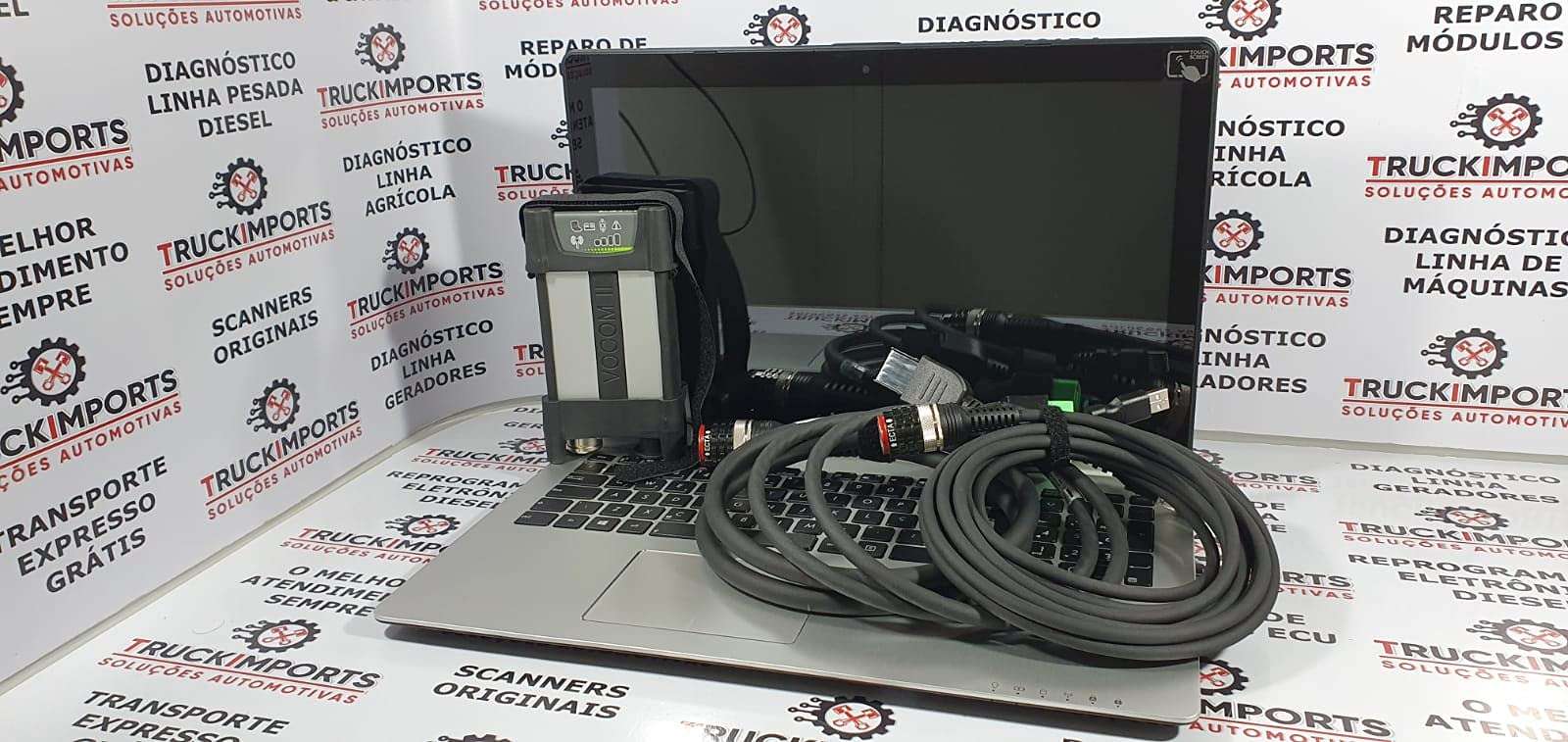 Volvo VOCOM II Genuine Adapter with a 12-month License to TruckFaultCodes 1