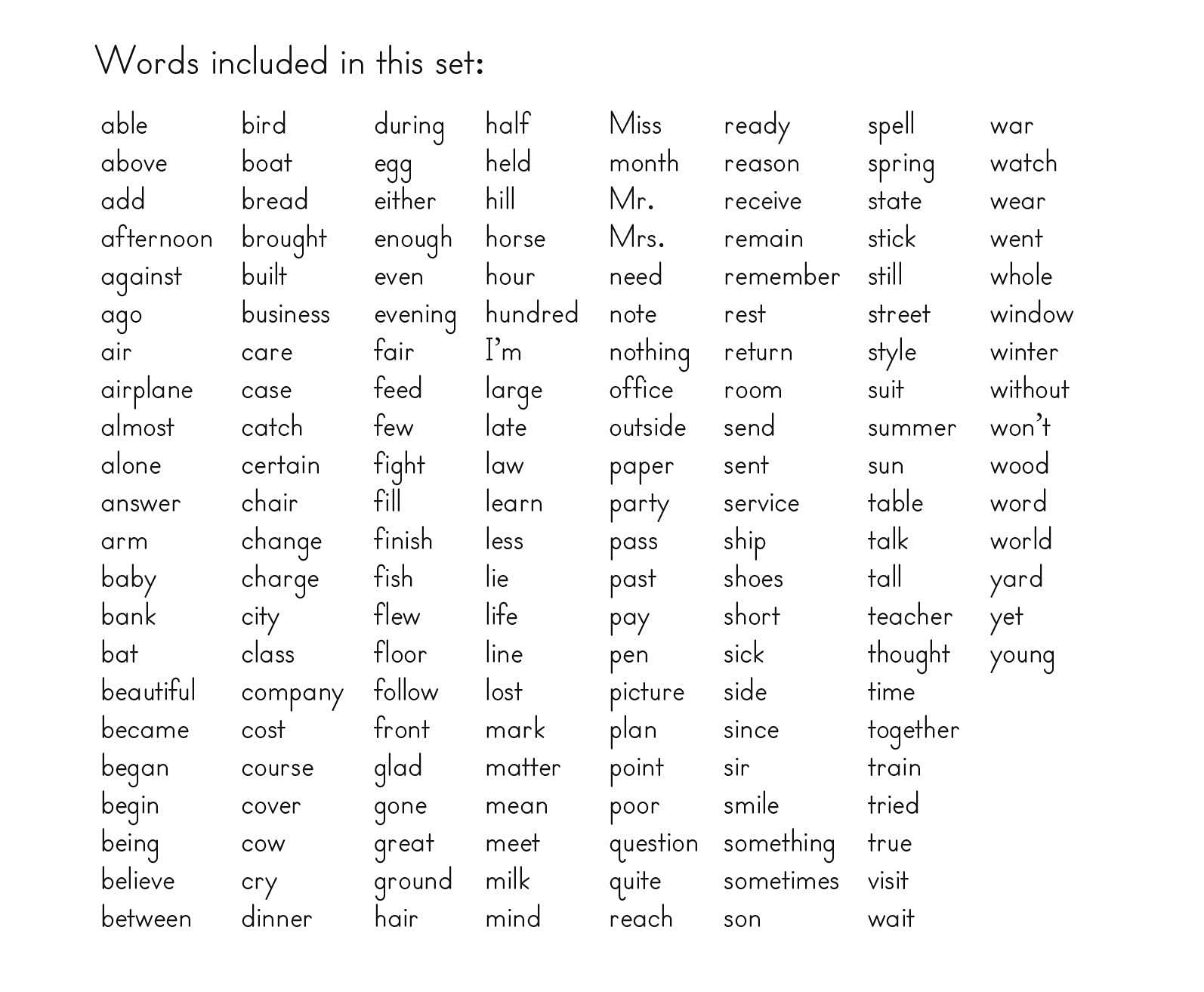 Edupress Sight Words in a Flash Card Set Grades 2-3 (EP62317) 4