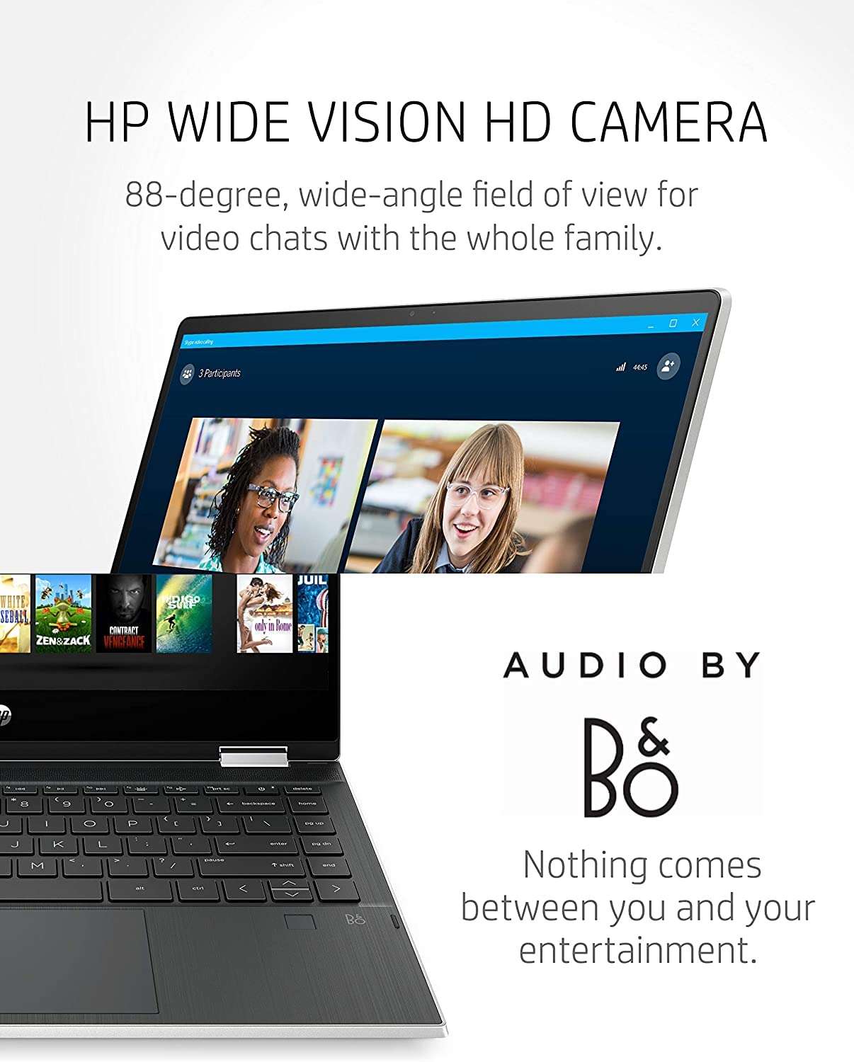 HP Pavilion x360 14 2-in-1 Laptop, 10th Generation Intel Core i5-10210U Processor, 12 GB Ram, 512GB PCI-E SSD Storage, 14” Full HD Touch Screen, BARLEY8 Accessories, Windows 10 PRO 5