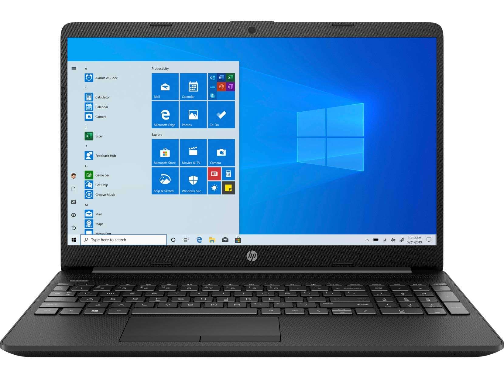 HP 15 Entry Level 15.6-inch (39.62 cms) HD Laptop (AMD 3020e/4GB/1TB HDD/Windows 10 Home/Jet Black/1.74 Kg), 15s-gy0003AU 1