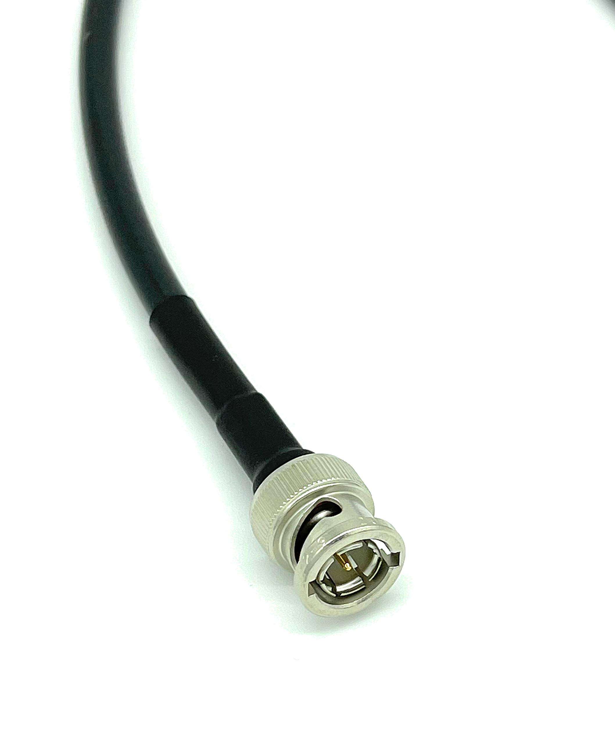 AV-Cables 25ft 3G/6G HD SDI BNC Cable Belden 1505A RG59 - Black 2