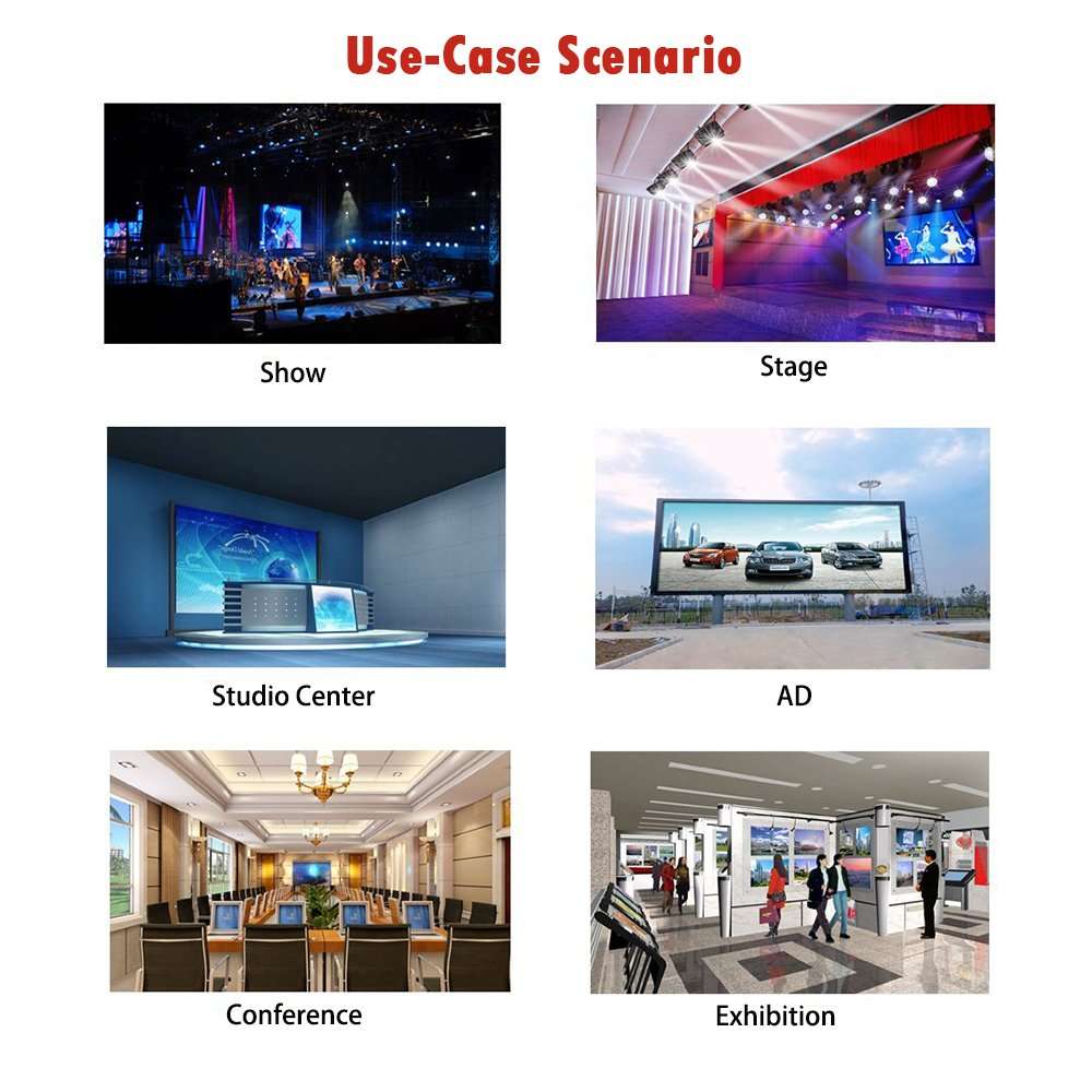 Uniharpa HDMI LED Display Video Wall Processor HD TV Max Load of 1920 × 1200 @60Hz Video Wall Controller Kystar KS600 5