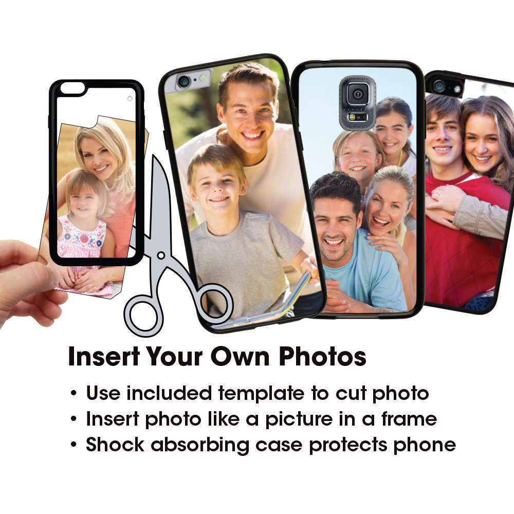 PixCase i11 Pro Max (6.5 inch) – Picture Frame Case – Compatible with Apple iPhone 11 Pro Max – DIY – Insert Your Own Photos or Create Custom Designs Online – Shock Absorbing Protection 2