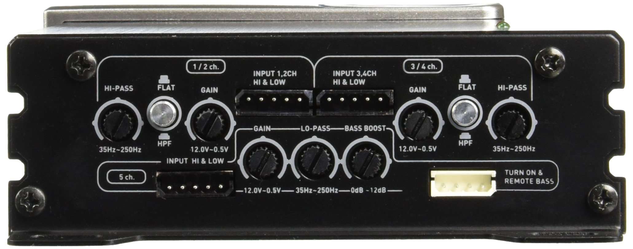 Soundstream PN5.640D Picasso Nano 640 W 5-Channel Class D Digital Car Audio Amplifier 3