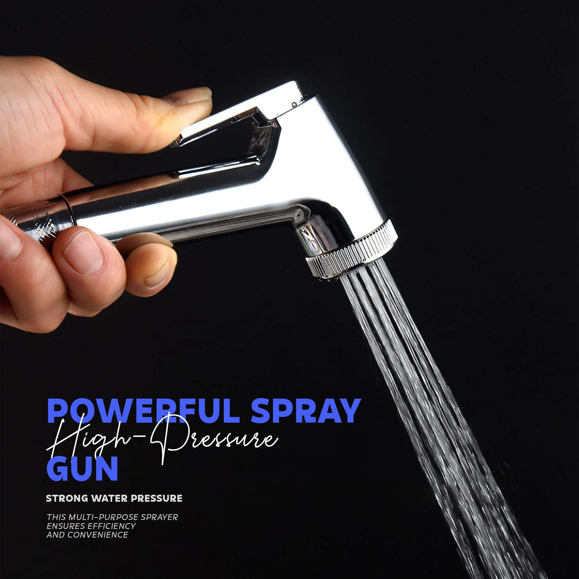 MIORAH Health Faucet Gun Only – Premium Jet Spray for Toilet | Durable Bathroom Bidet Spray Head 5