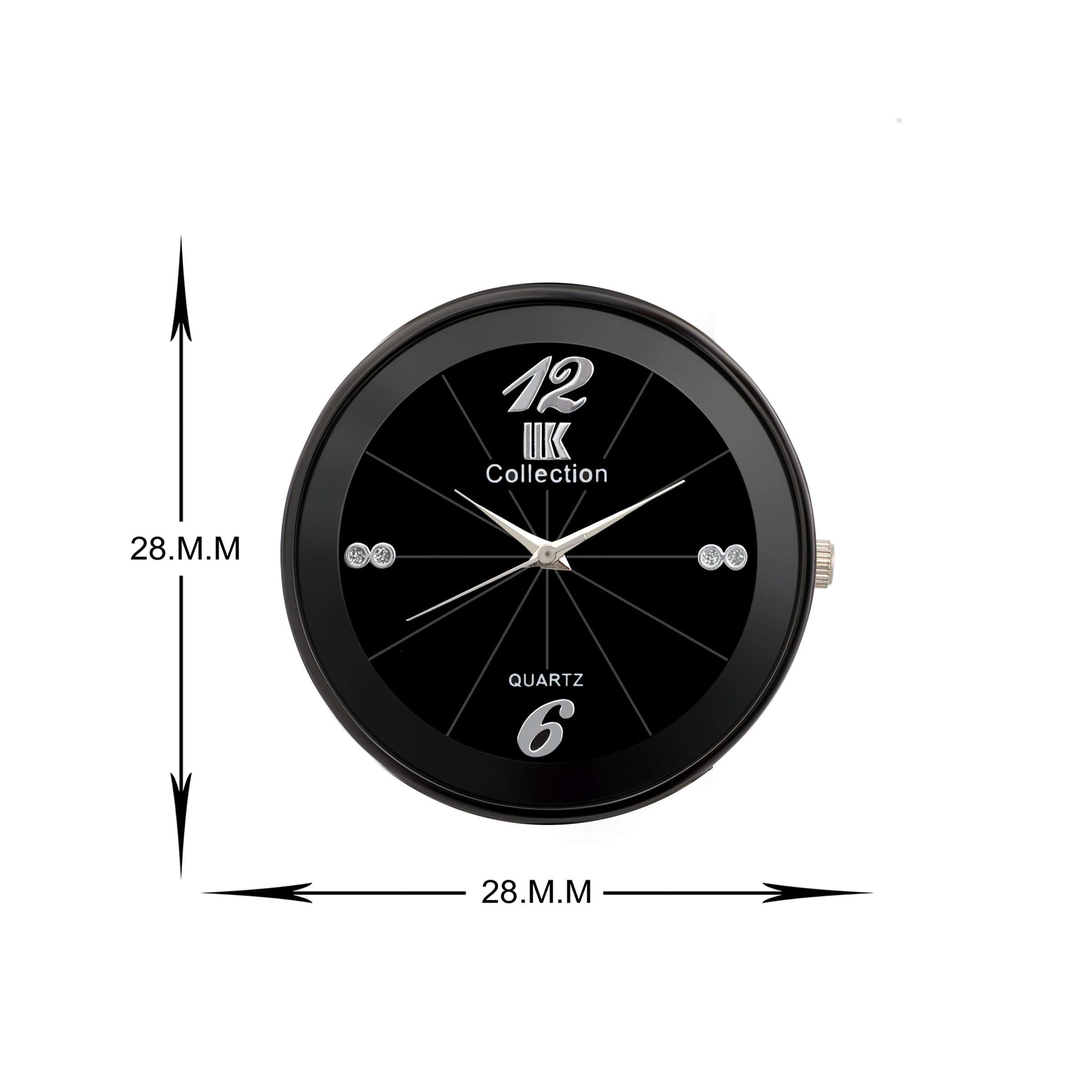 IIK COLLECTION Watches Analogue Black Dial Girl's & Women's Analogue Watch - Iik-1045W 6