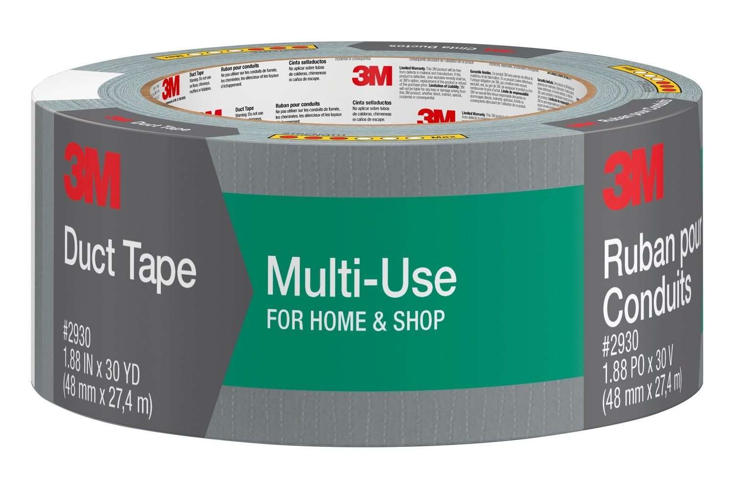 3M 1130-A 2 In. X 30 Yard Scotch Multi-Use Duct Tape