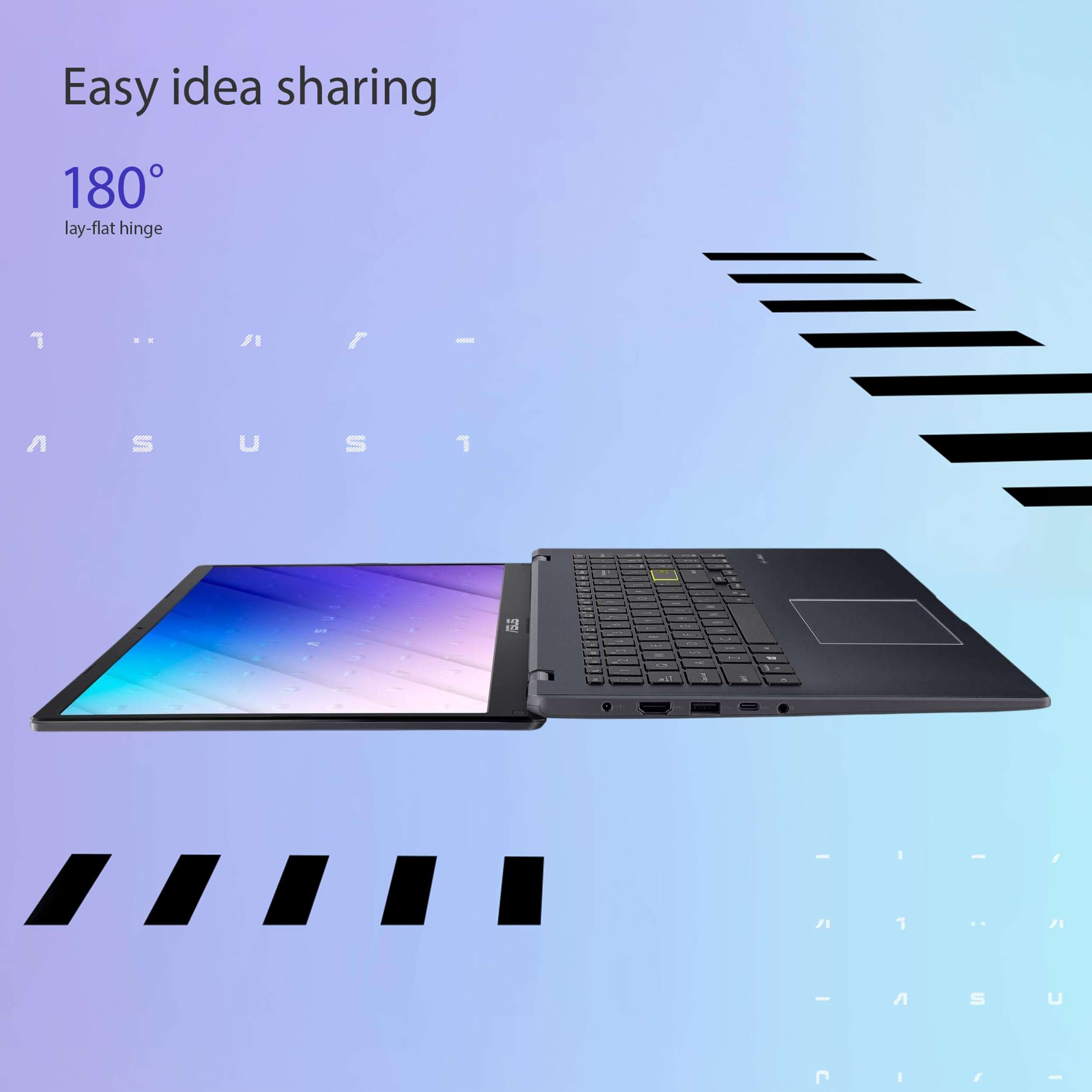 ASUS 15.6” Vivobook Go Slim Laptop, Intel Dual Core N4500, 4GB RAM, 128GB SSD, Windows 11, Star Black, L510KA-ES04 4