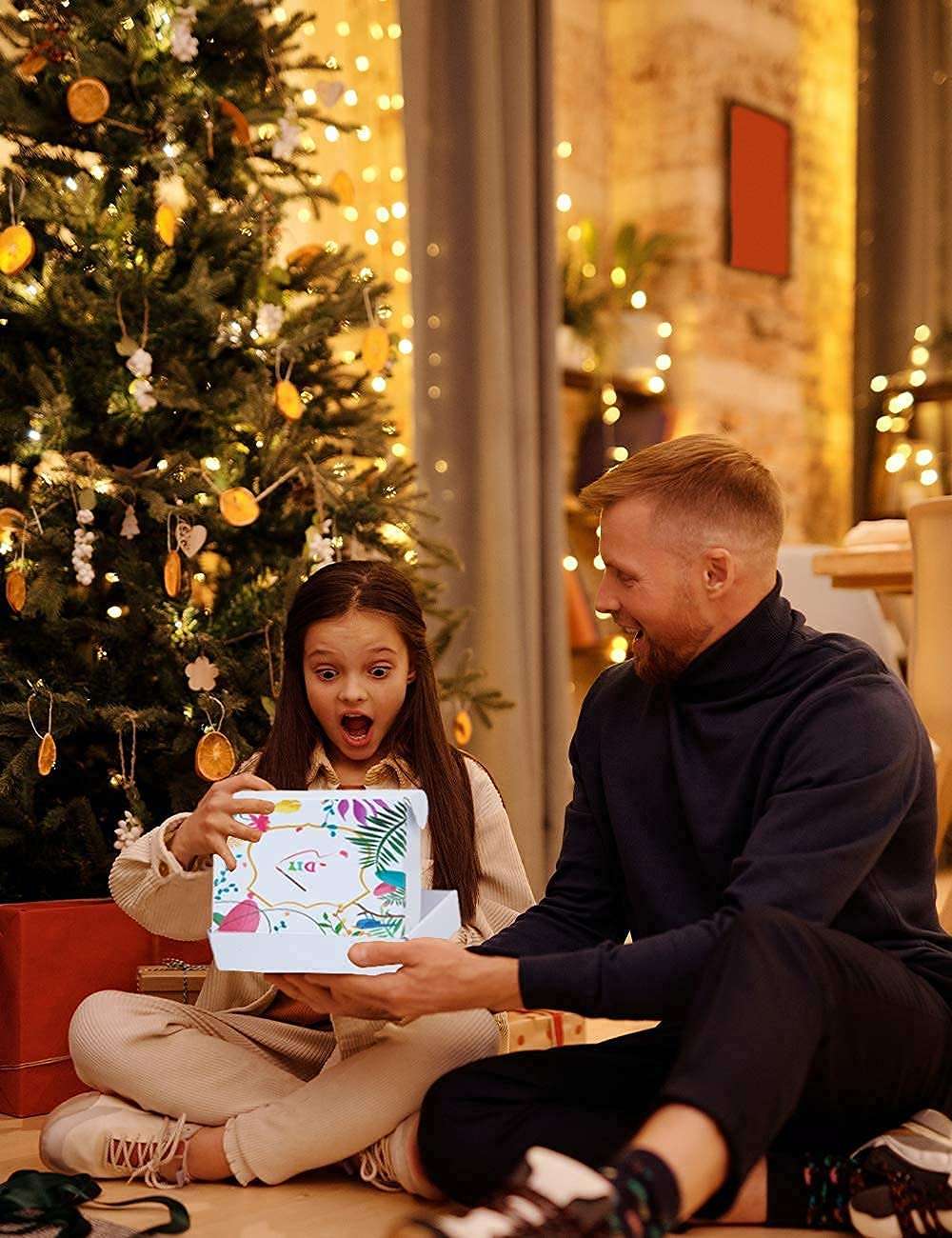 Wooden Birdhouse Kits and Wind Chime Arts And Crafts For Kids to Build and Paint Wooden Arts and Crafts for Kids Girls Boys Toddlers Crafts Ages 4-6 6-8 8-12 DIY Drawing Kits Includes Paints & Brushes 5