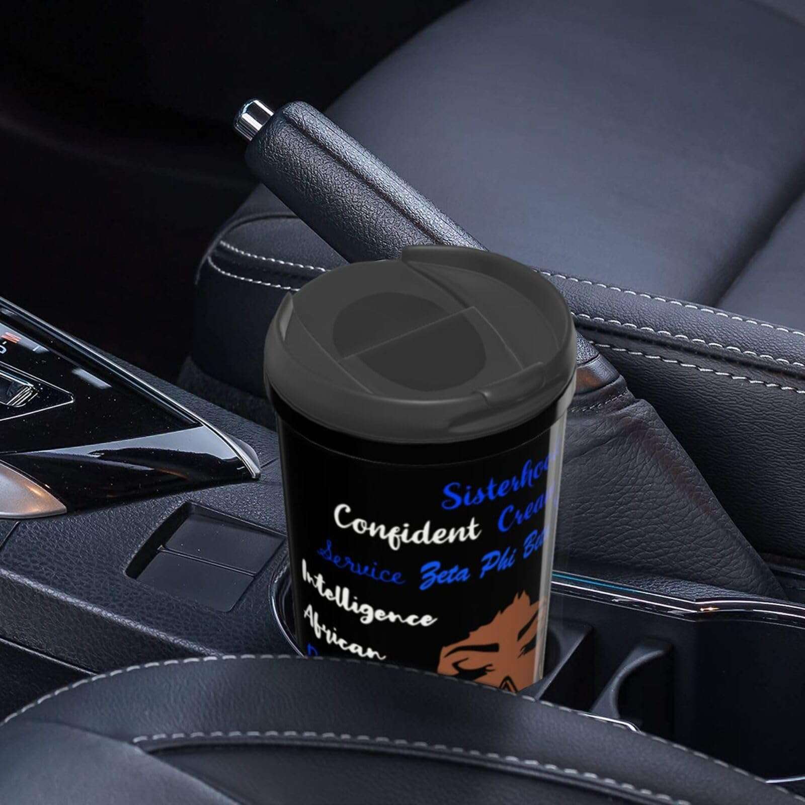 KaRFRi Coffee Cups Sorority Paraphernalia Gifts 1920 Sorority Blue And White Gifts Women 12oz Reusabl Tumblers Stainless Steel 3