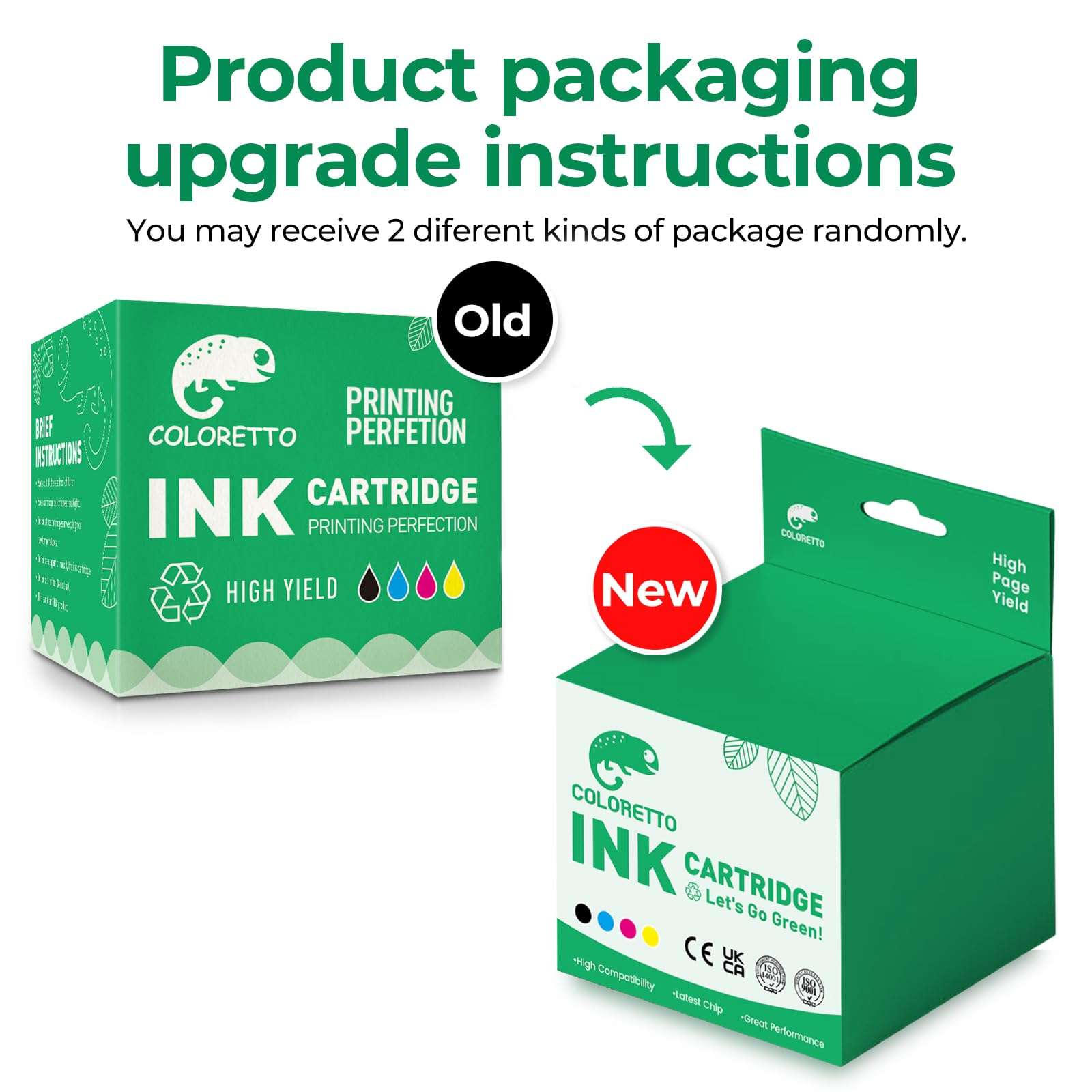 COLORETTO Remanufactured Printer Ink Cartridge Replacement for HP 901XL to use with HP Officejet 4500 G510a G510g G510n J4500 J4524 J4624 J4660 J468 (1 Black+1 Color) Combo Pack 2
