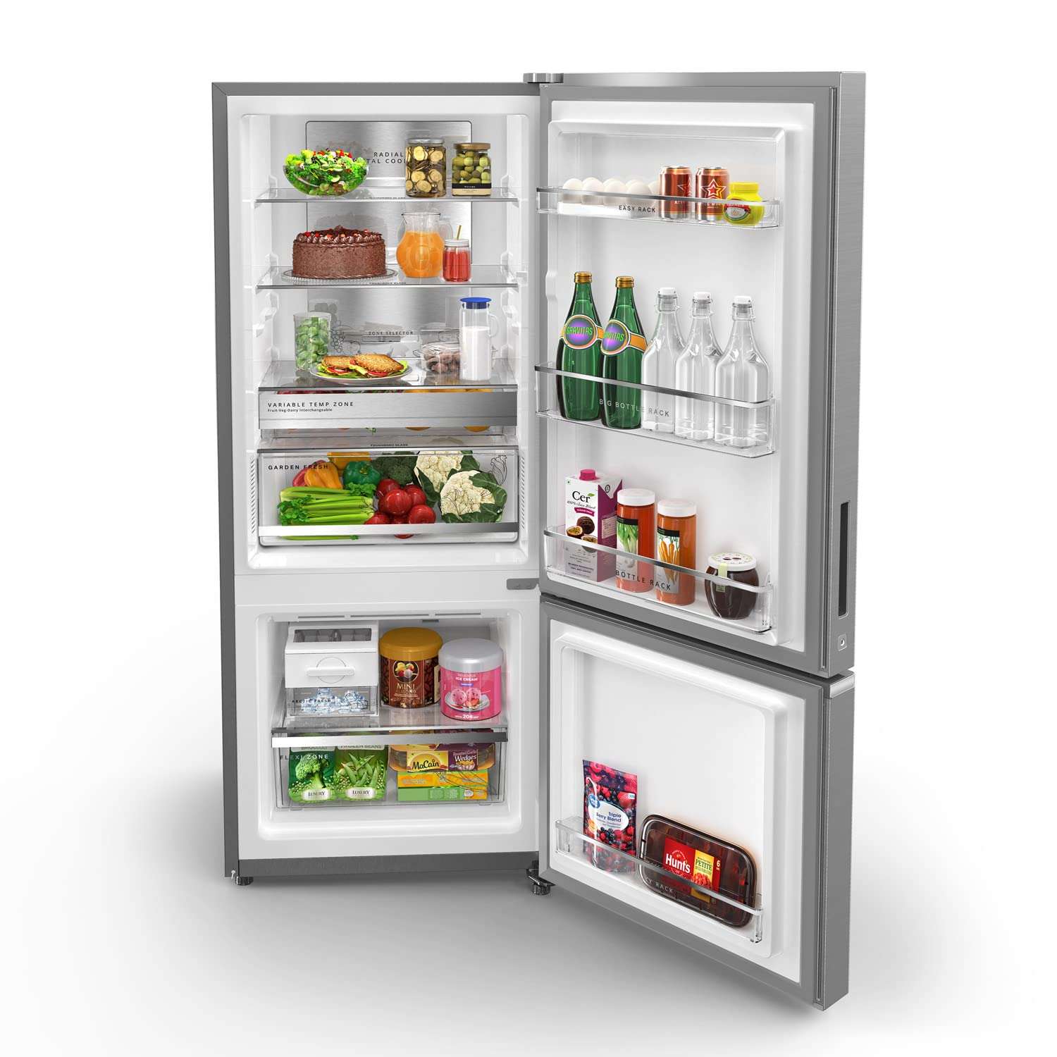 Whirlpool 285 L 2 Star Frost Free Inverter Double Door Refrigerator (IFPRO BM INV CNV 340 OMEGA STEEL (2S)-Z, 2023 Model) 3