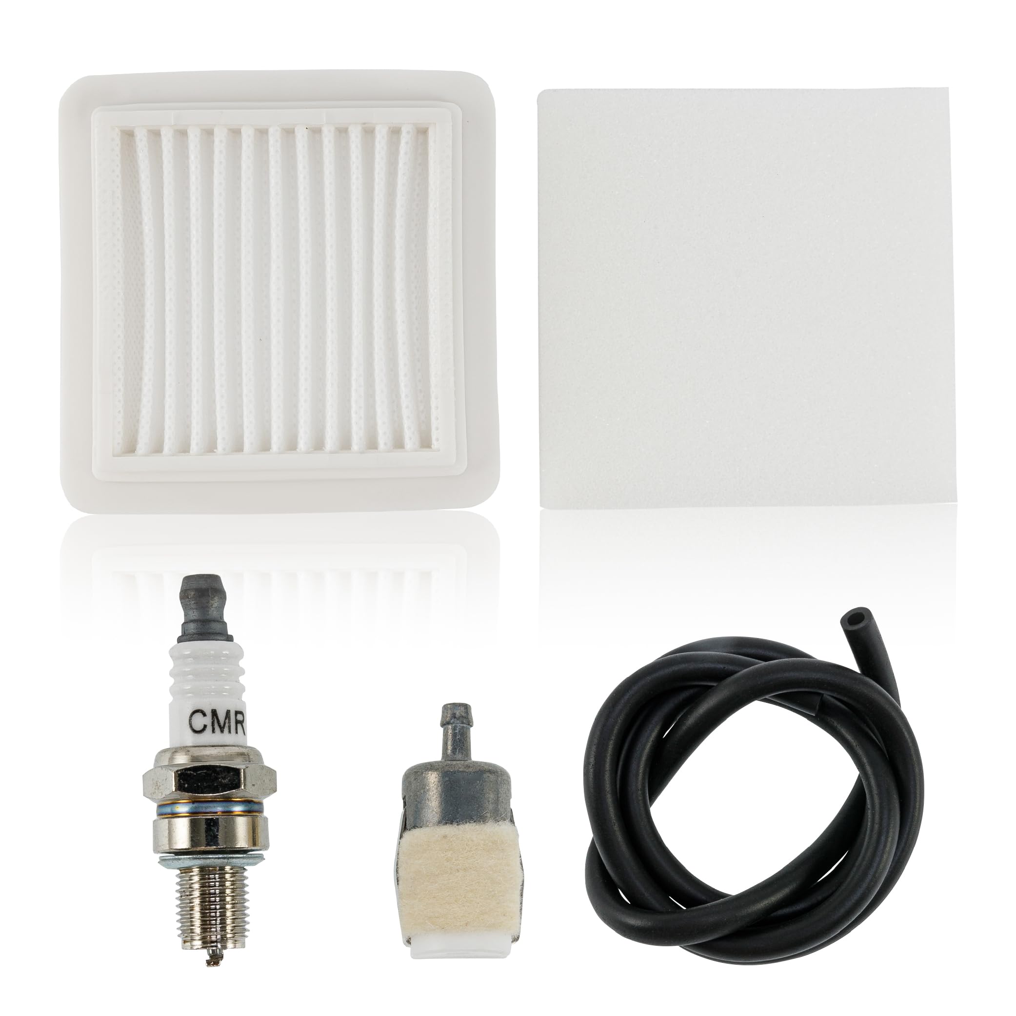 BlueStars SRM-2620 Air Filter - Compatible with Echo BRD-2620 PAS-2620 SRM-3020 A226002030 A226002040 Shindaiwa AH262 T262X LE262 EB262 C302 T302X Trimmer Brushcutter SRM 2620 Fuel Filter Spark Plug 1