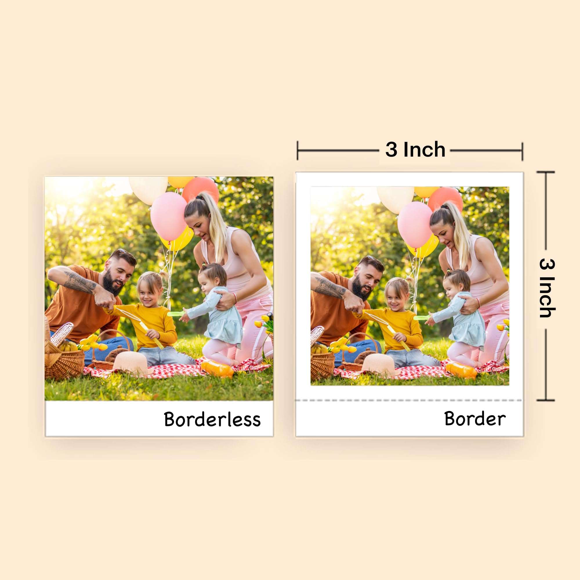 KODAK Mini Shot 3 Retro 4PASS 2-in-1 Instant Digital Camera and Photo Printer (3x3 inches) + 60 Sheets Cartridge Bundle, White 5