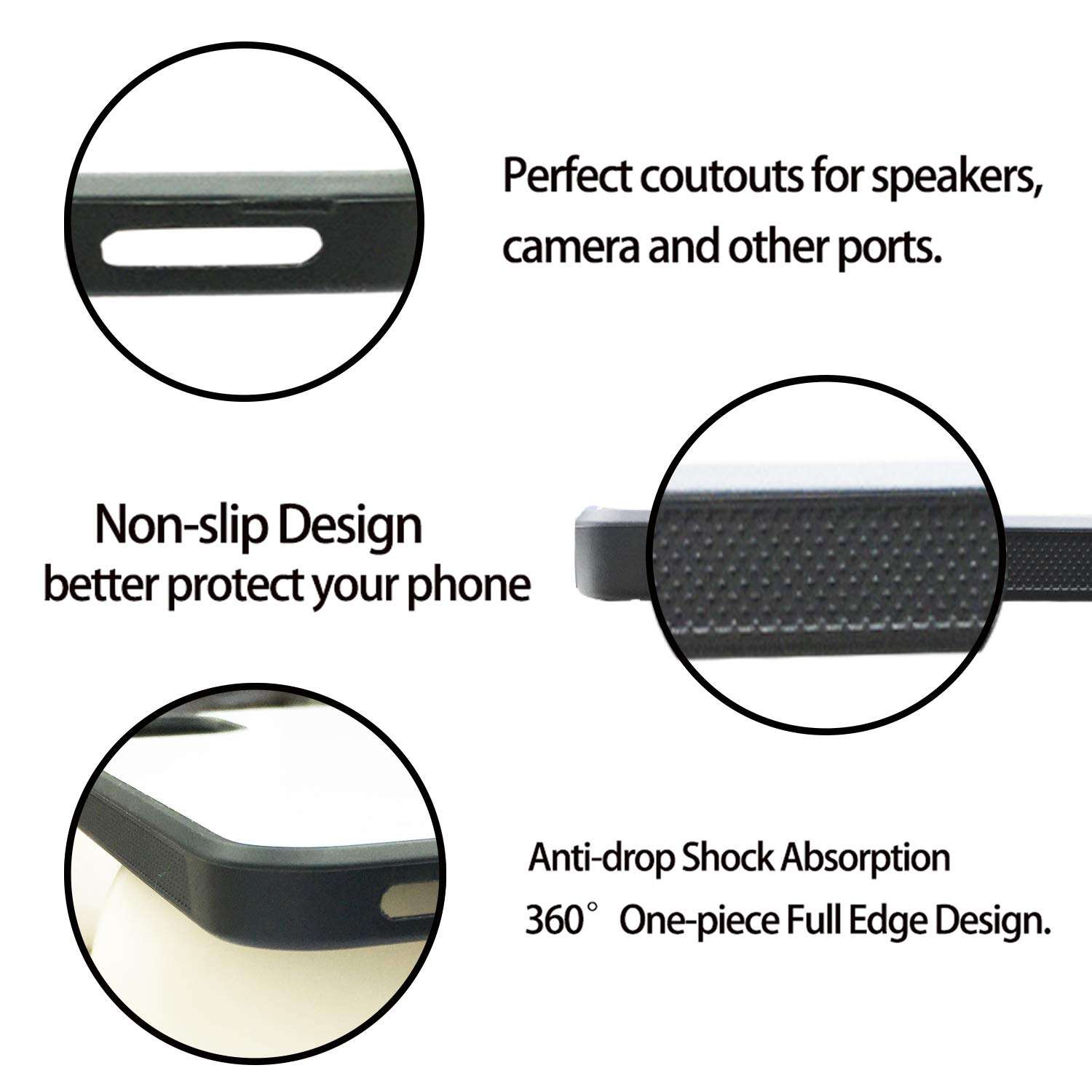 JUSTRY 5 PCS Sublimation Blanks 2D Phone Case Covers Soft Rubber Compatible with Apple iPhone 12/12 Pro, 6.1-Inch (2020), Blank Cell Phone Protective DIY Personalized Phone Case Matte Finish 3