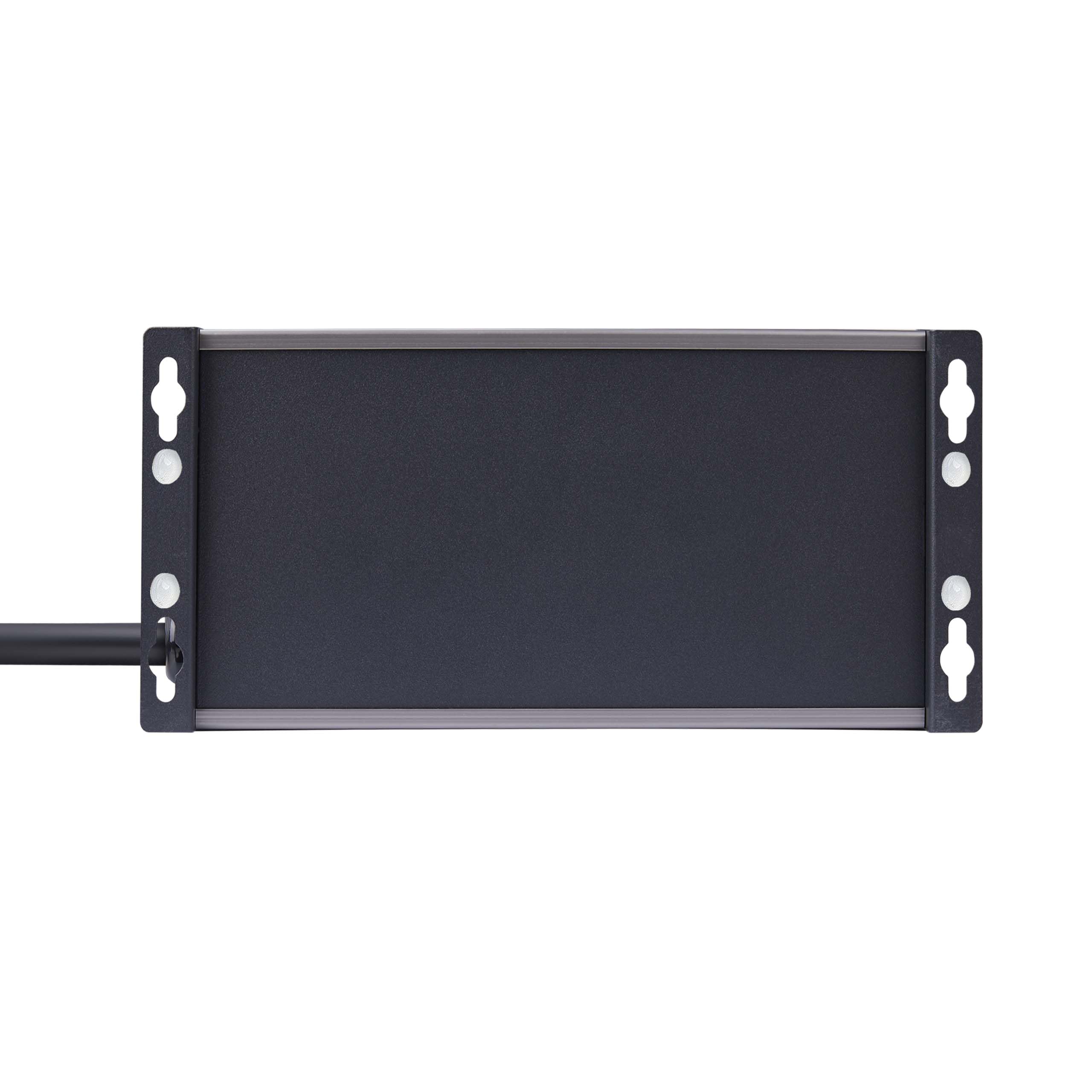 StarTech.com Flat Plug 6-Outlet Heavy Duty Industrial Power Strip 125V/15A with Surge Protector, EMI/RFI Isolation, Mountable PDU, 8ft/2.4m Extension Power Cord, NEMA 5-15P/R, TAA 5