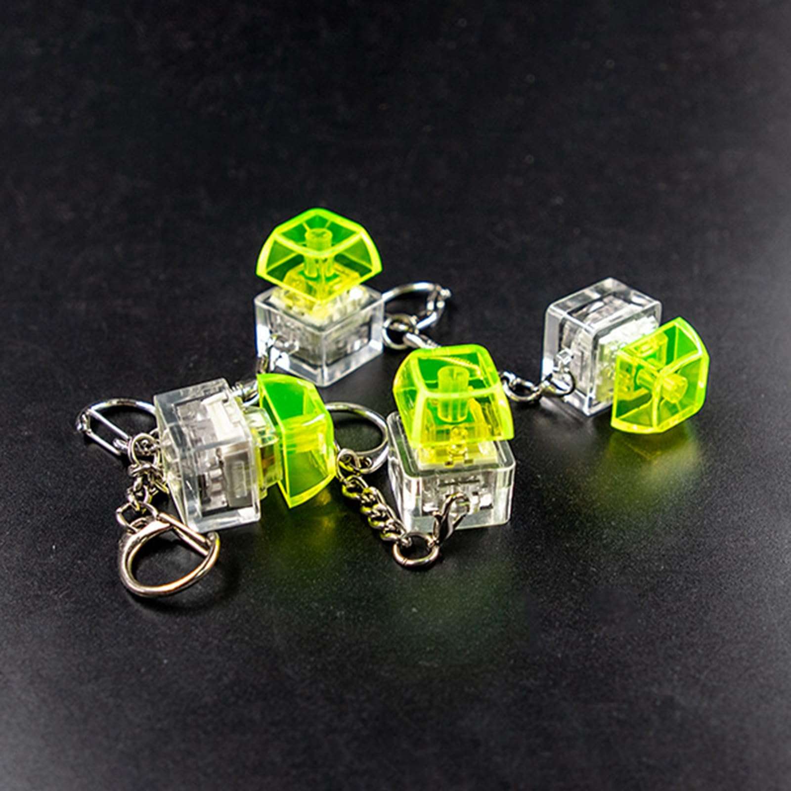 10PCS High Transparent Keycaps XDA Height Blank Keycap Set For Mechanical Keyboard Keycap Backlit Key Caps Colorful Blank Keycaps 5