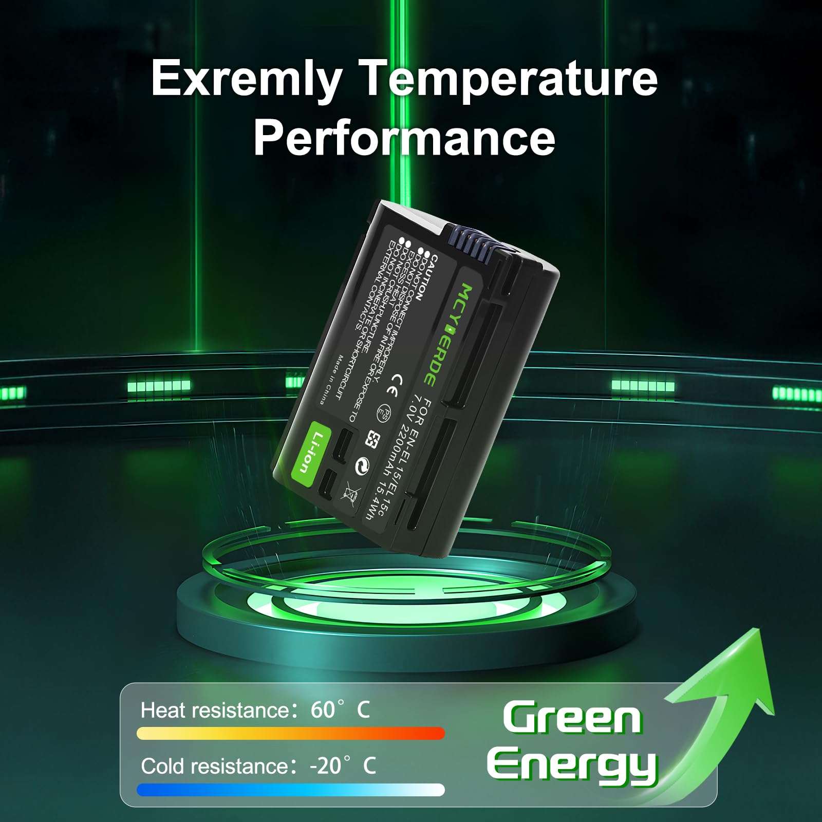 2-Pack EN-EL15 EN-EL15a Battery with Dual USB Charger Compatible with Nikon Z6 Z7 D750 D850 D7000 D7100 D7200 D7500 D500 D600 D610 D780 D800 D800e D810 D810a Cameras 6