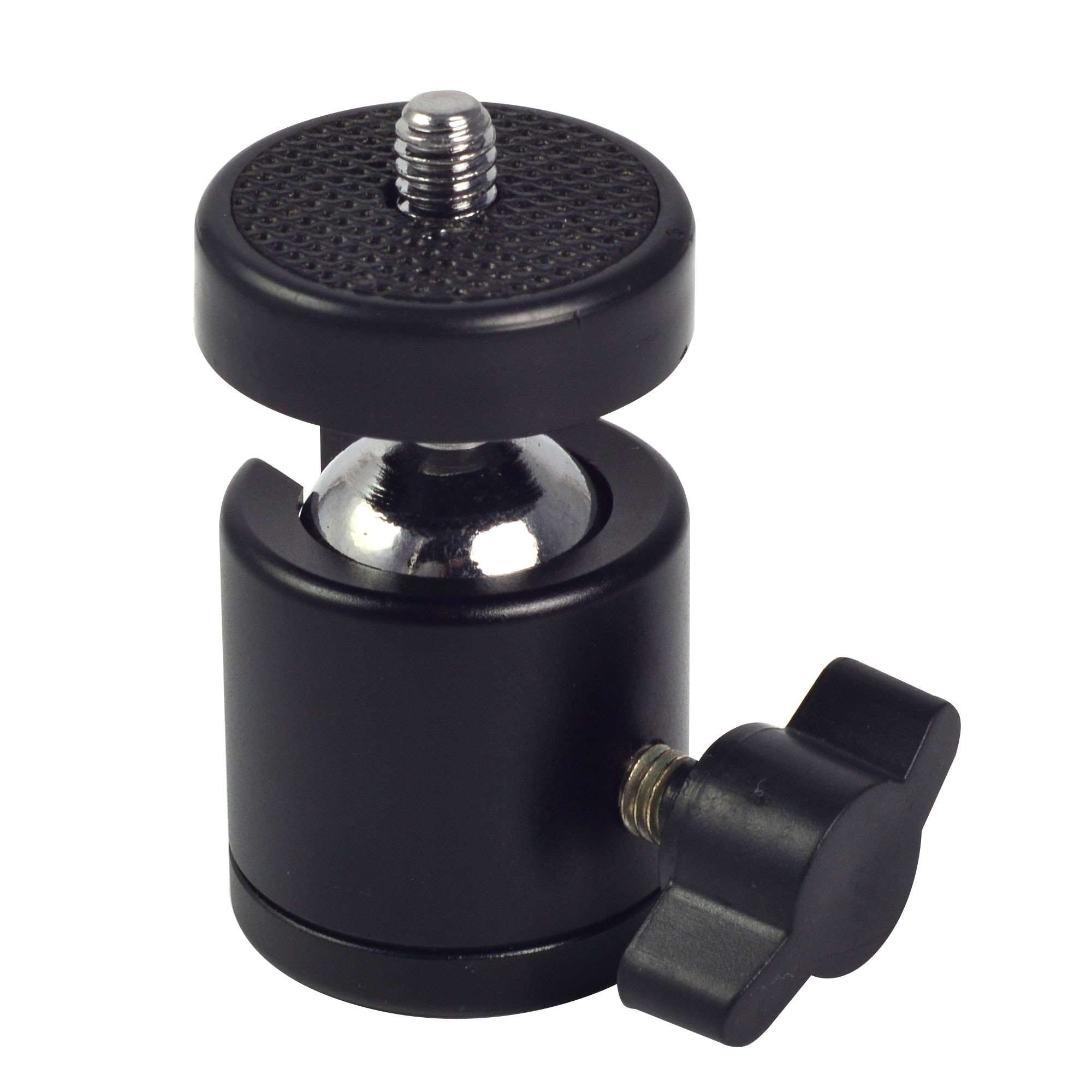 Assembly Camera Clamp Mount With Adjustable Ball Head Accessory for DSLR Cameras, Gopro SJCAM POV Video Camera, Smartphone, Scopes, Binoculars, Camera Rig, LED Lights, Flash Lights, Car Window Clamp 6