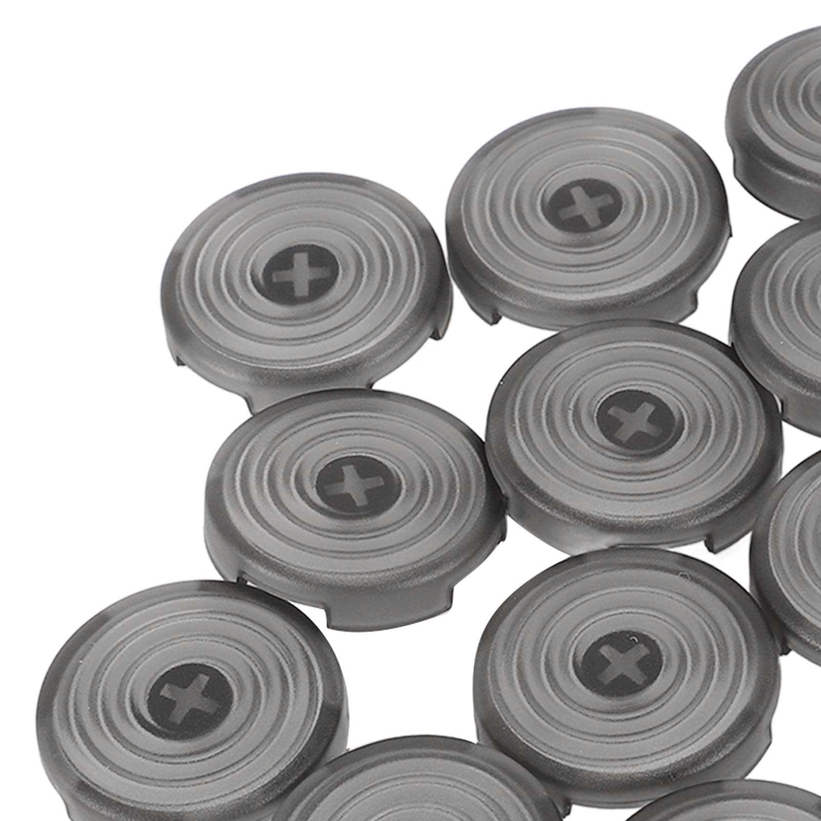 14 Pcs Fighting Game Keyboard Keycap, 22.5mm 28.5mm Fight Stick Key Cover for Replacement, for sallybox, for fightingbox, for slimbox, for flatbox (Black) 5