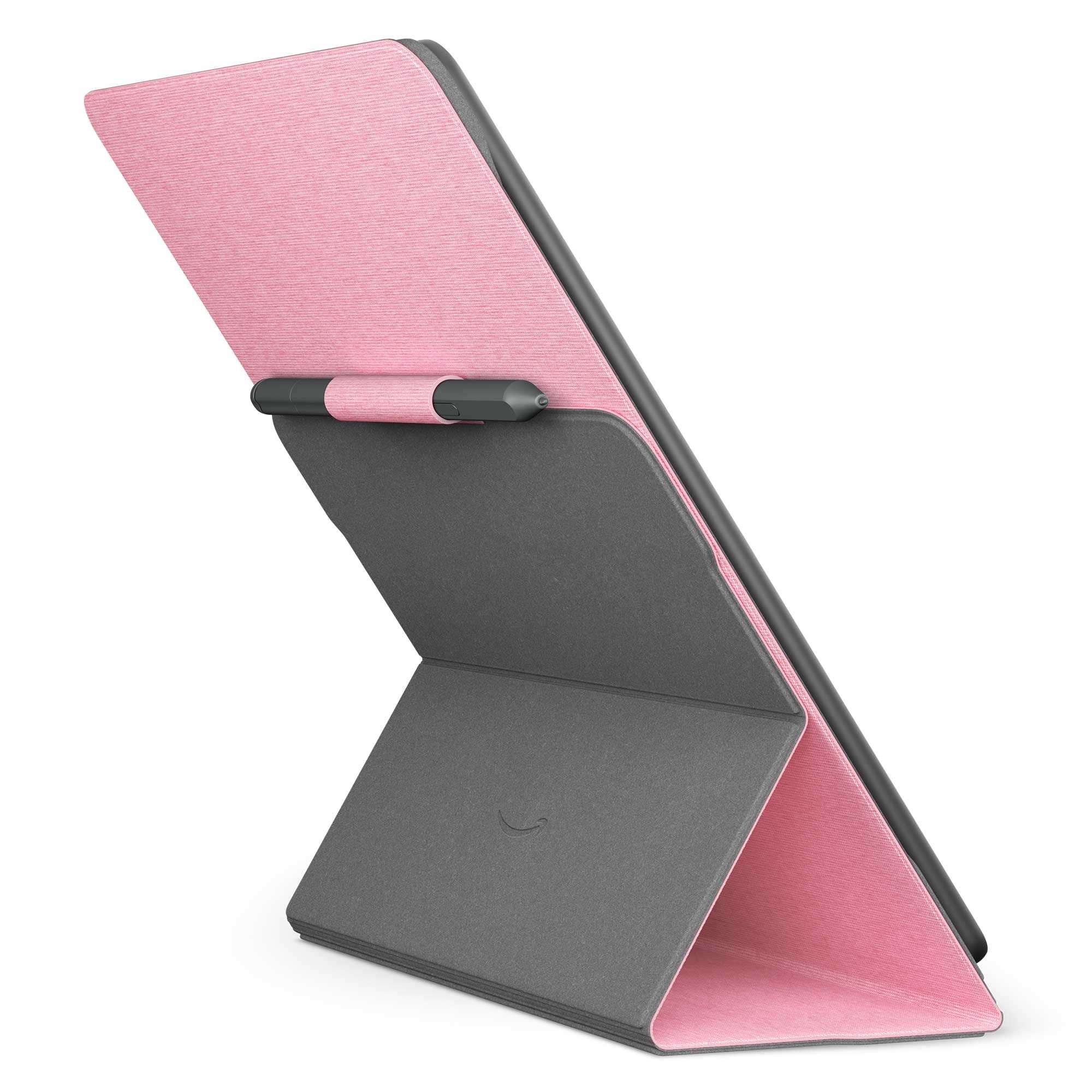 Amazon Kindle Scribe Fabric Folio Cover with Magnetic Attach, Sleek Protective Case - Rose 5