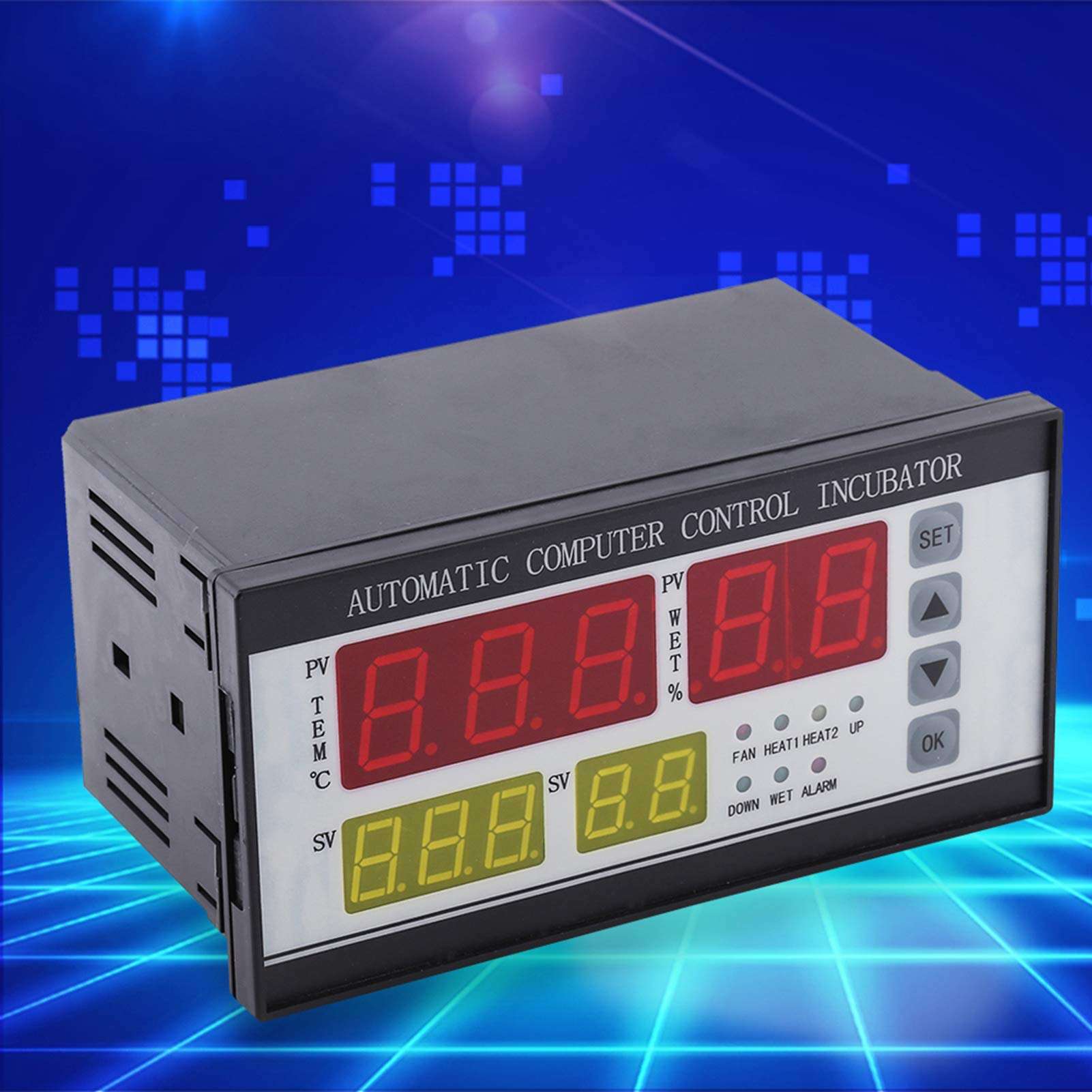 Automatic Incubator Controller, Automatic Control System Humidity Controller, 7 Signal-Output for Pet Poultry Domestic Pets Small Animals 6