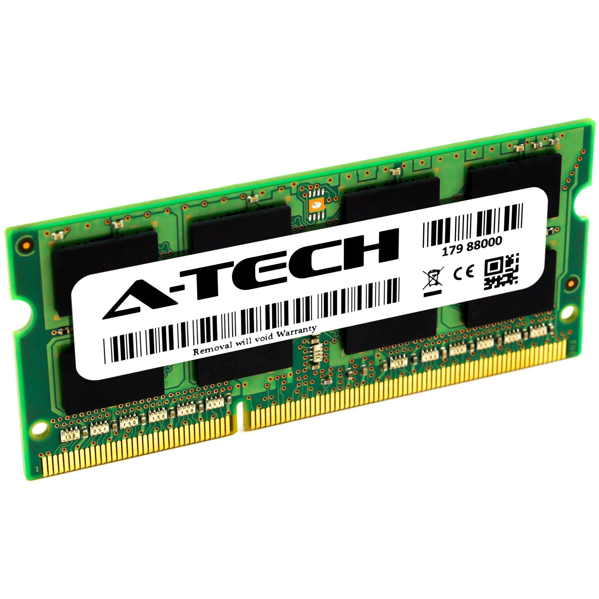 A-Tech 16GB RAM Replacement for CT204864BF160B | DDR3/DDR3L 1600MHz PC3L-12800 (PC3-12800) CL11 SODIMM 2Rx8 1.35V Non-ECC SO-DIMM 204-Pin Laptop, Notebook Memory Module 5
