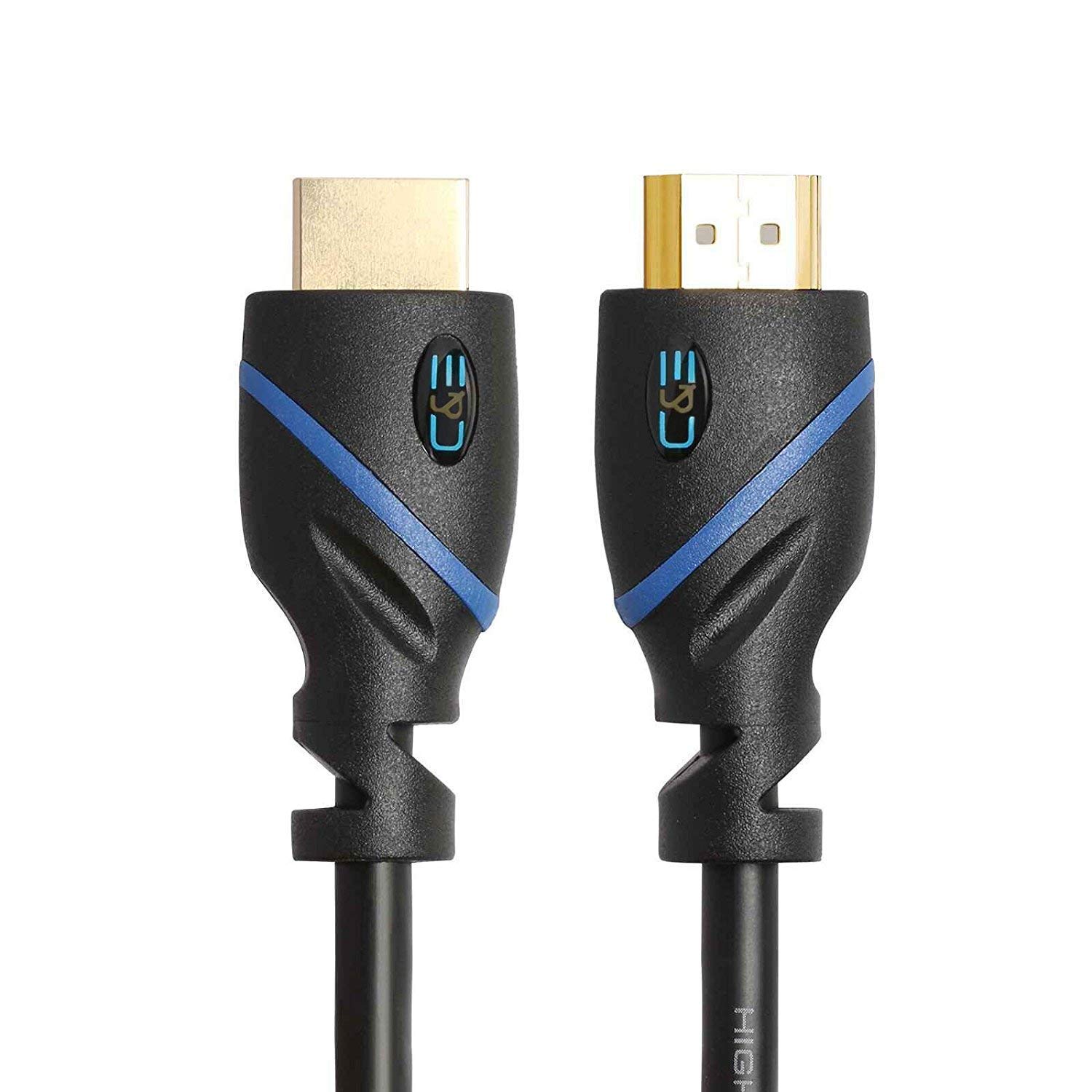 C&E CNE71375 (15 Feet/4.5 Meters) High Speed HDMI Cable Male to Male with Ethernet and Audio Return (Black) 1