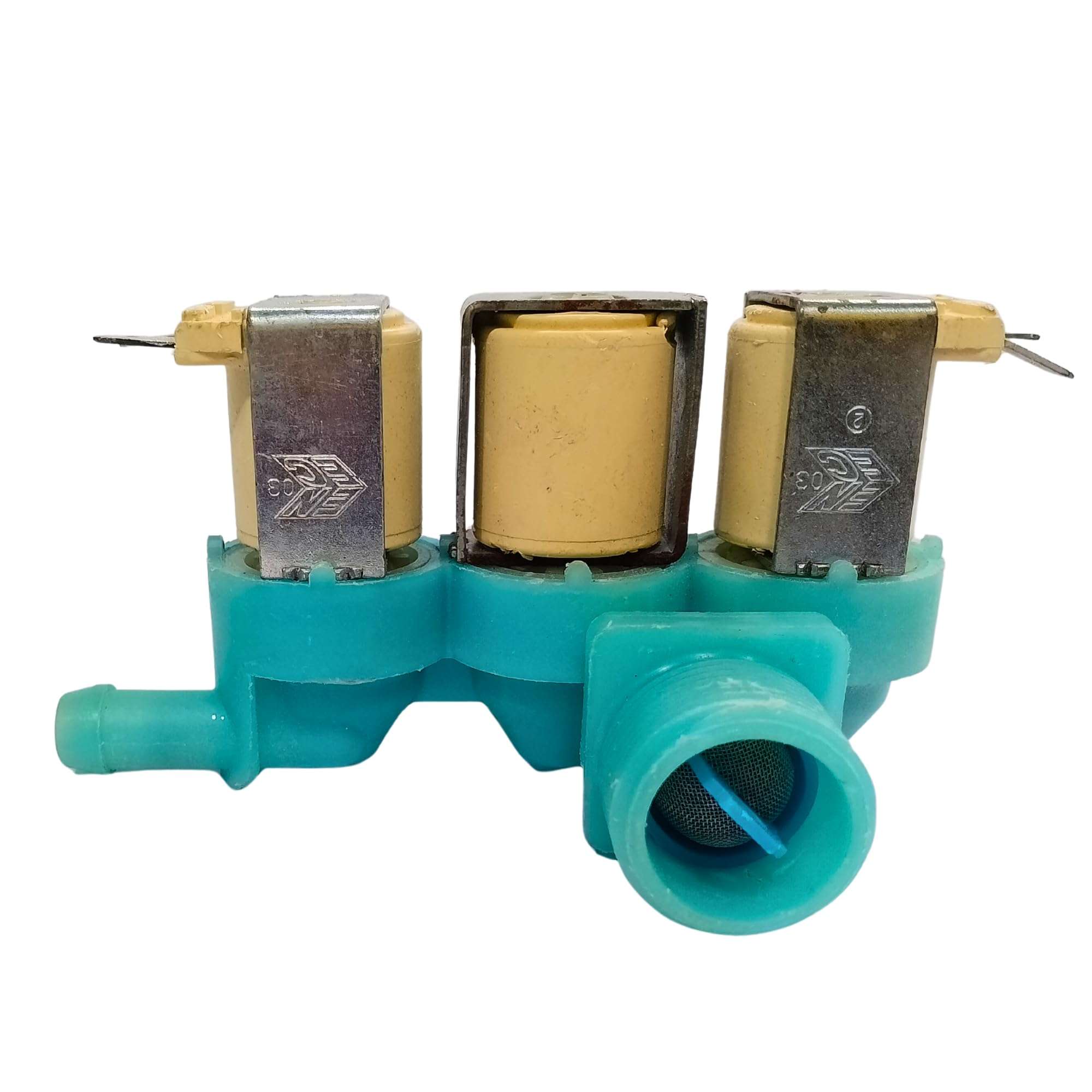 3-Way Water Inlet Valve for Samsung Top Load Washing Machine | 1 Inlet & 3 Outlet | AC 240V | Blue 4