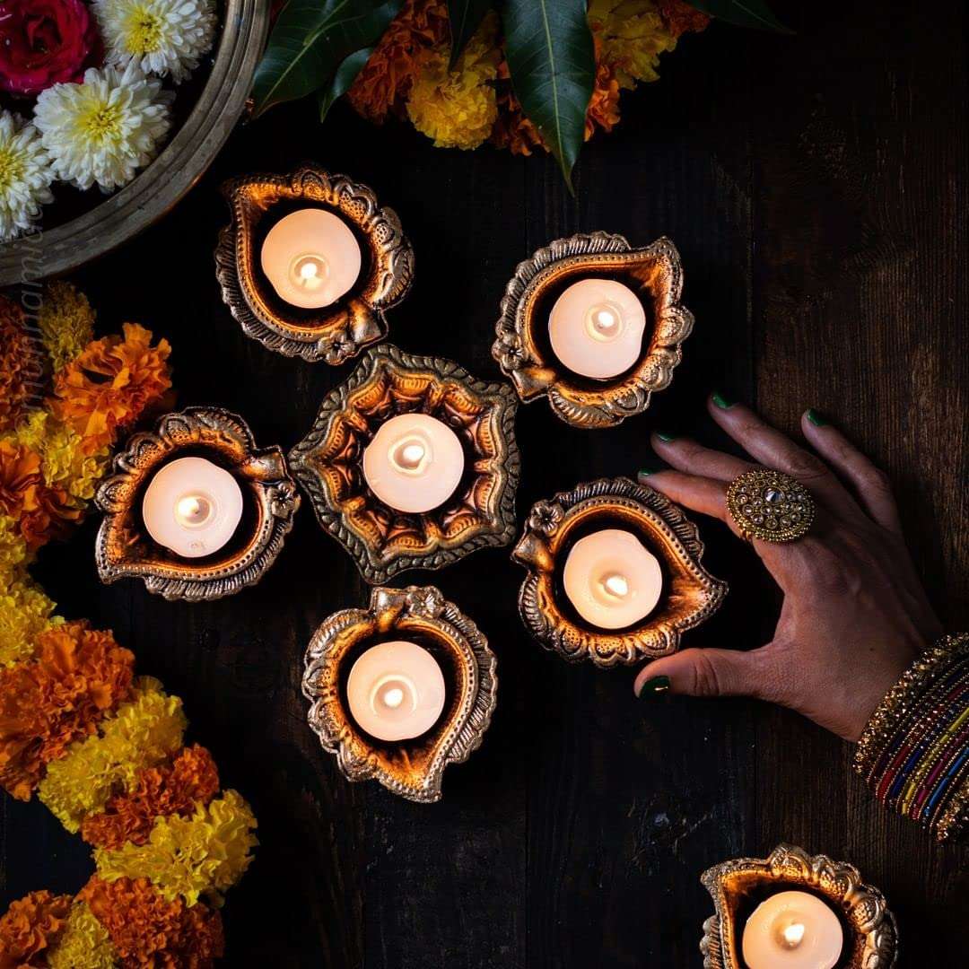 The Handicraftian Peepal Diya Set of 2 (Small) (The_D17) 3