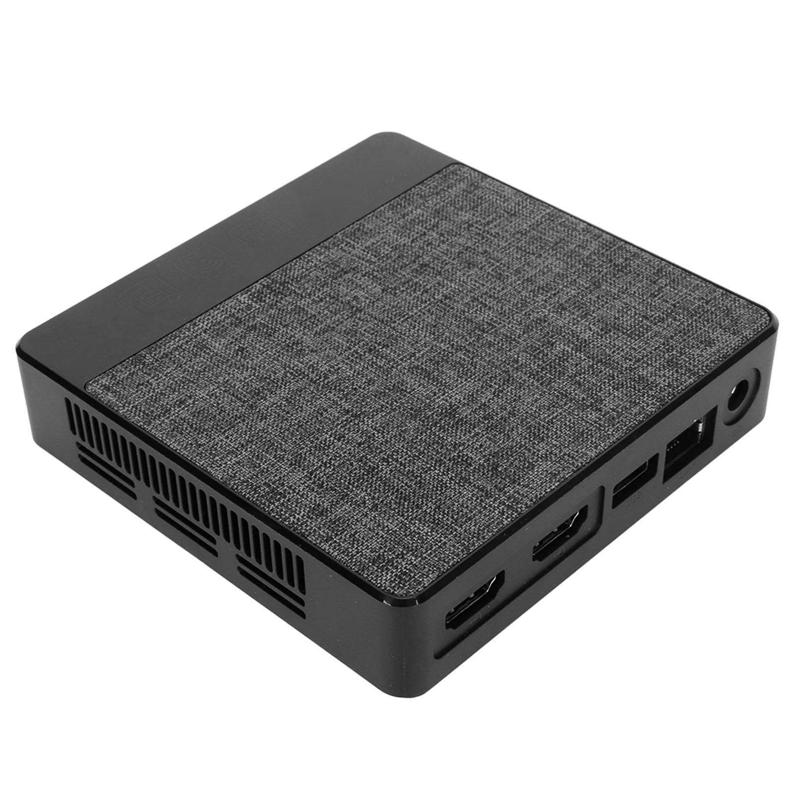 Rvtkak Mini PC, 100-240V Support 4K 60Hz Mini Gaming PC 2.4G 5G WiFi for Office (US Plug 6+64+256) 5