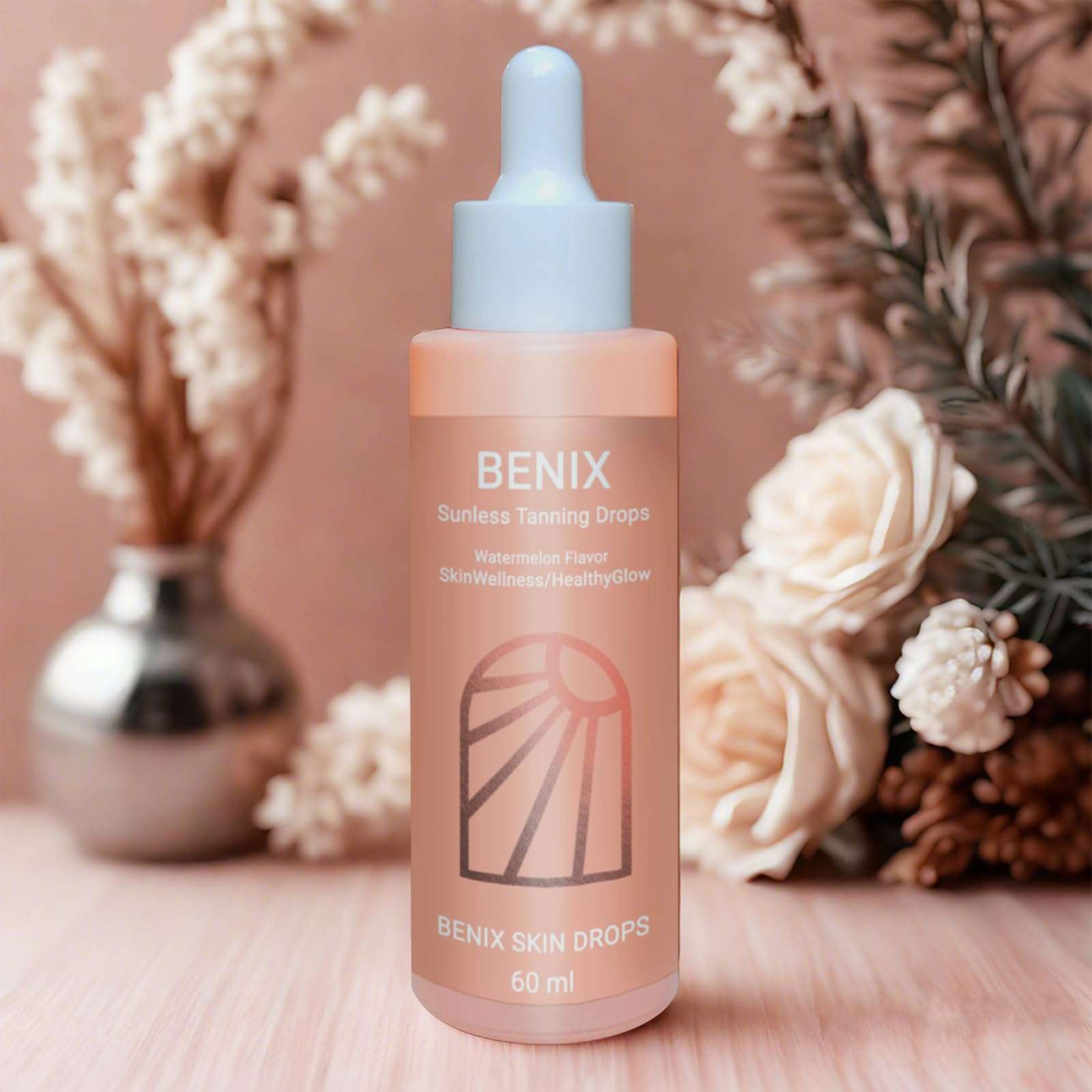 Sunless Tanning Drops to Drink Hydrating Drinkable Tanning Drops with DHA & Erythrulose | Natural-Looking Sunless Bronzer for Face & Body | Streak-Free Formula for Gradual Sun-Kissed Glow (1-PCS) 4