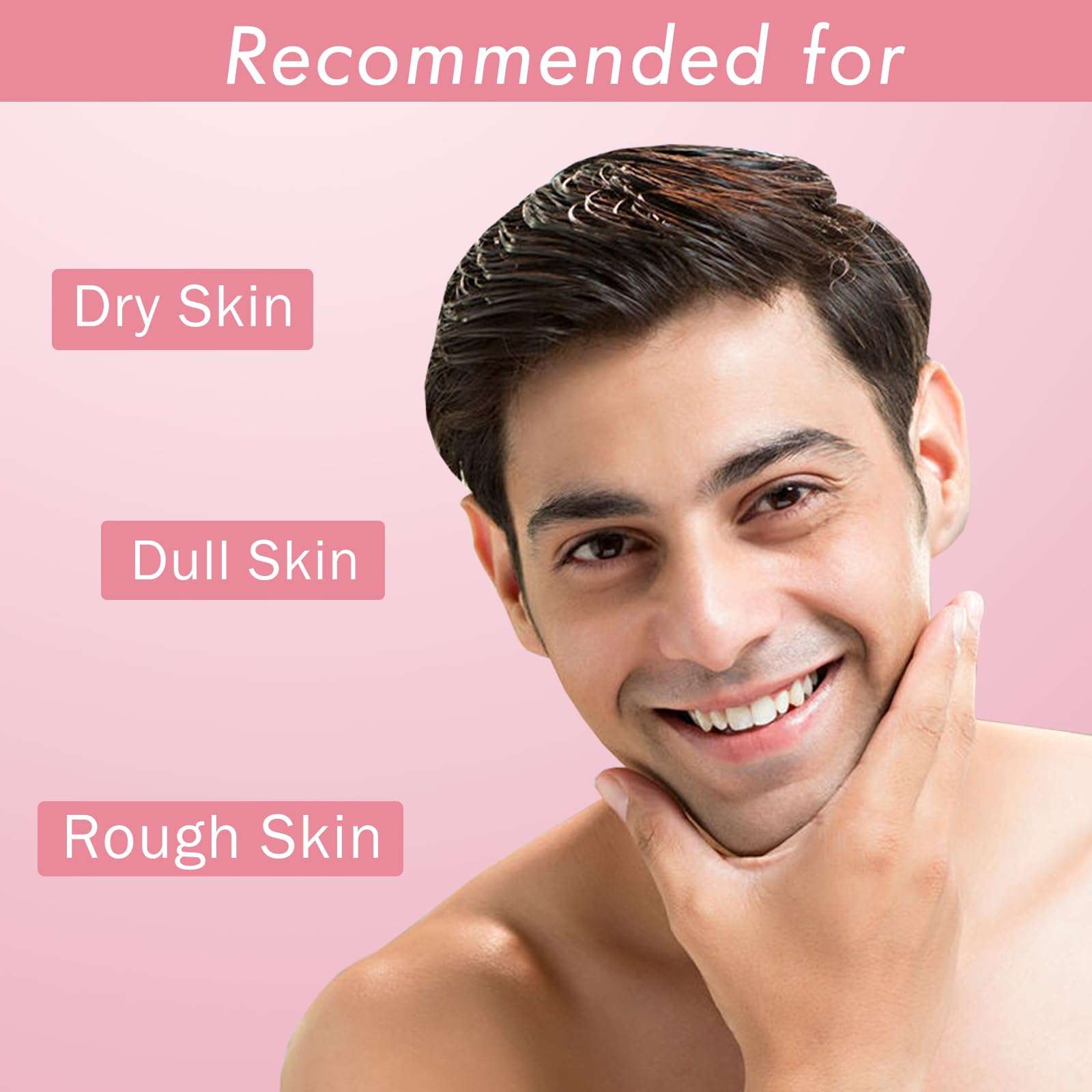 Globus Naturals Rice & Sugar Revival Face Scrub, Enriched with Coffee & Walnut, For Glass Skin, 50 gm (Pack of 3) 3