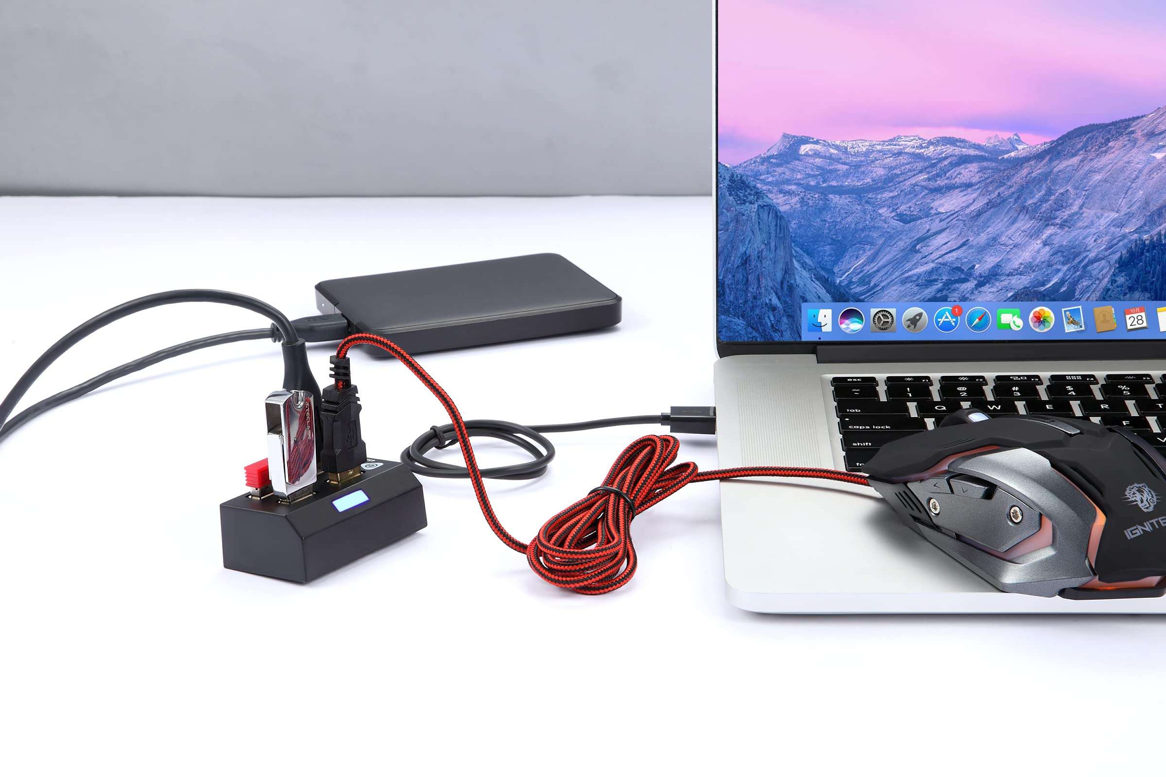 Enter E-U4H200 High Speed 4 Port USB HUB 6