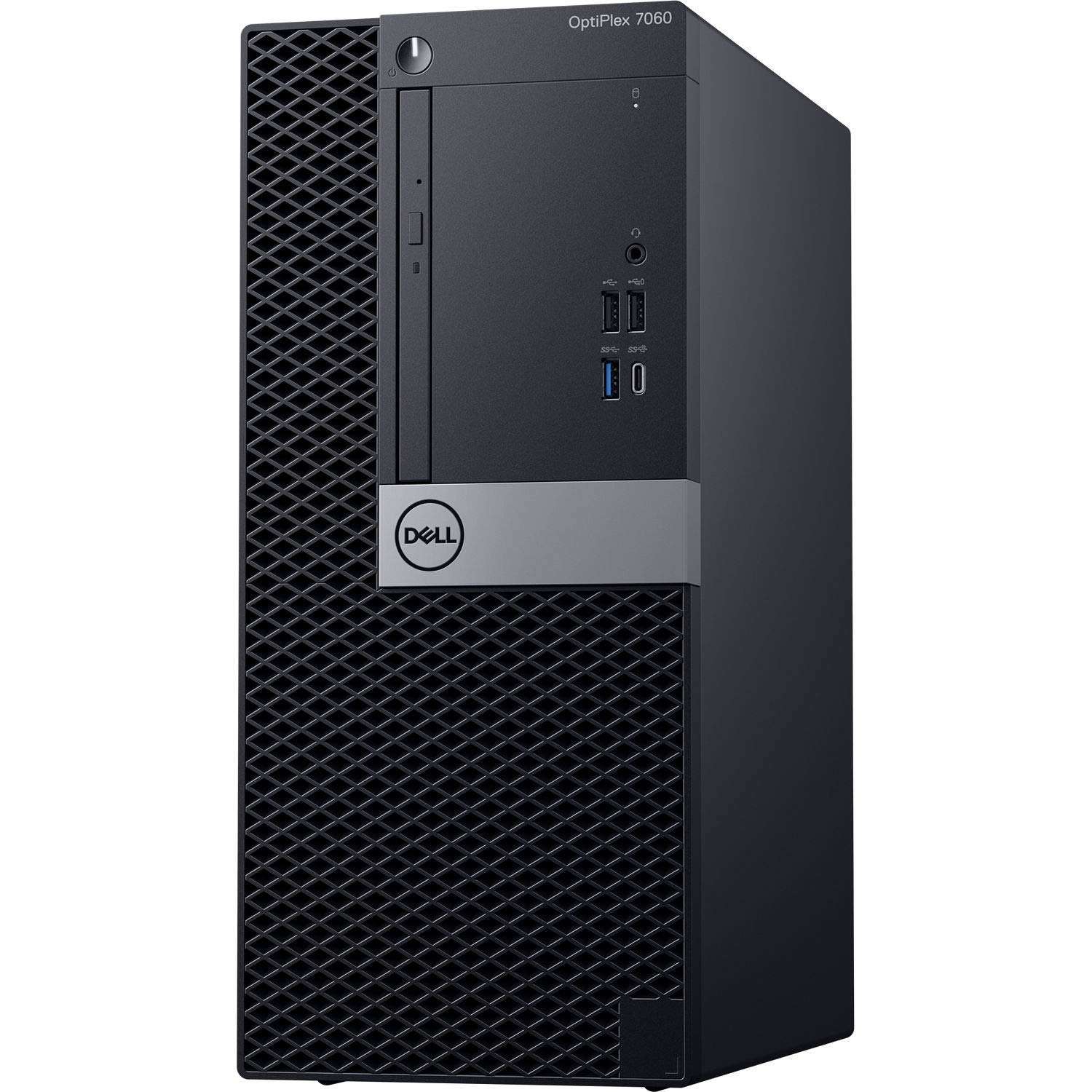 Dell Optiplex 7060 Mini Tower | Intel Quad Core i3-8300 3.7GHz | 24GB DDR4 + 16GB Optane Memory | 1TB SSD | DVD | Windows 10 Pro (Renewed) 3