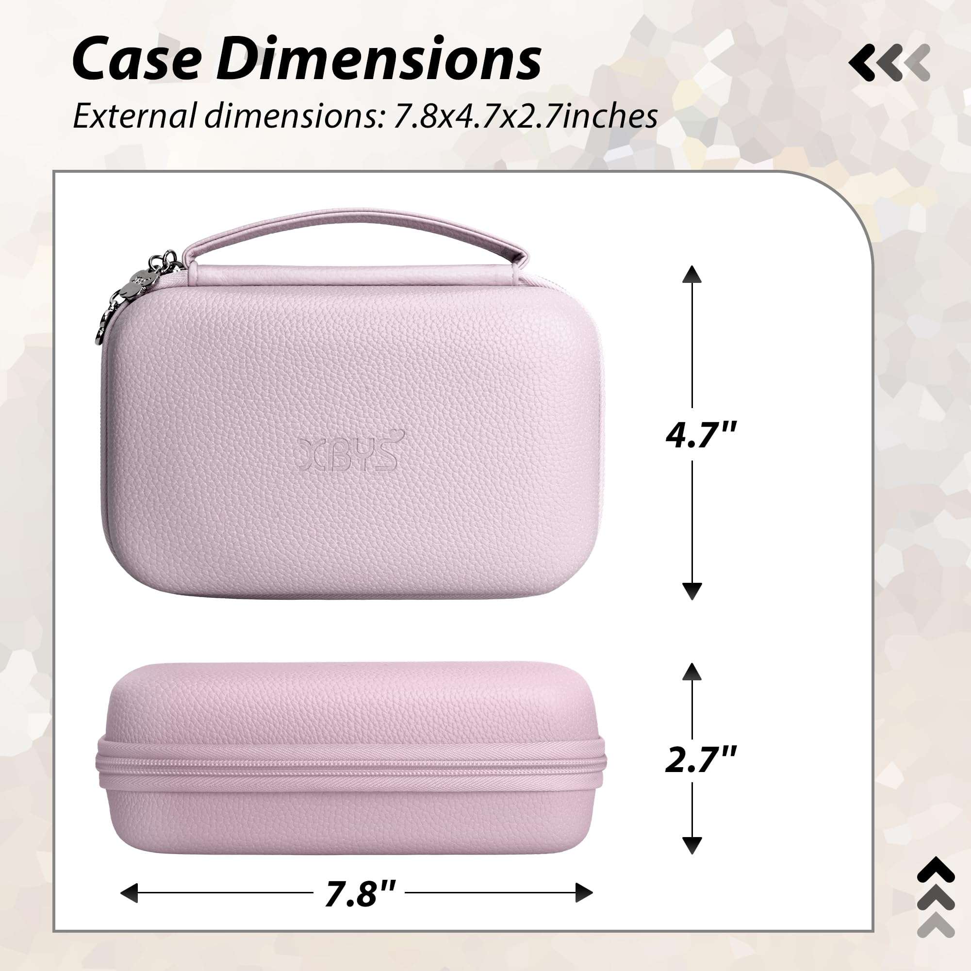 Linpr Charger Case for Macbook, Portable Tech Electronic Organizer Bag,Travel Storage Pouch for Laptop Accessories, MacBook Power Adapter, Charging Cords, USB Drives, Power Bank (Purple, XL) 3