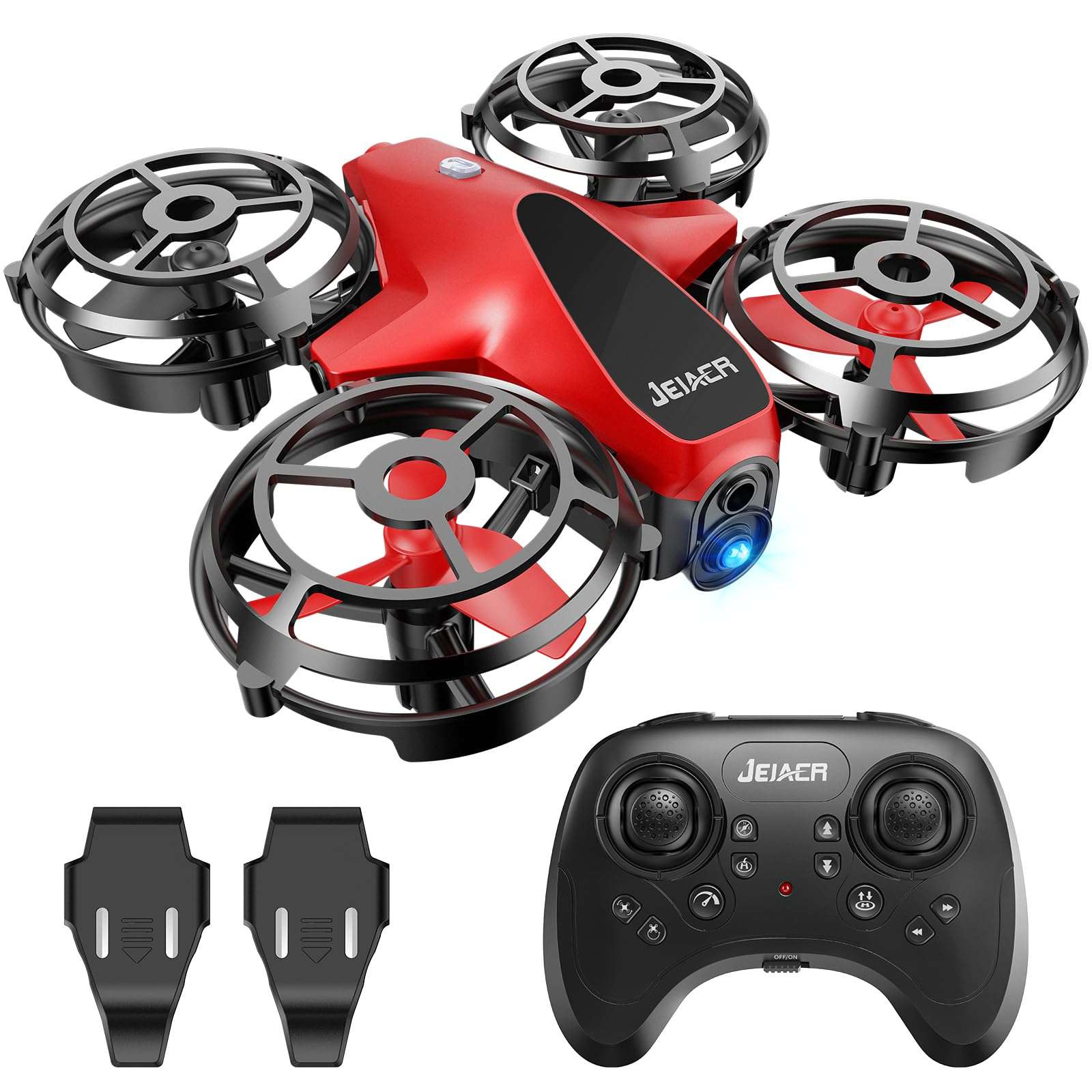Drones for Kids,Drrntr Mini Drone - Kids Drone with 3D Flip, Auto Hovering,Rc Drone for Kids 8-12 with Headless Mode, 2 Batteries - Indoor Quadcopter,Flying Toys Gifts for Boys and Girls 1