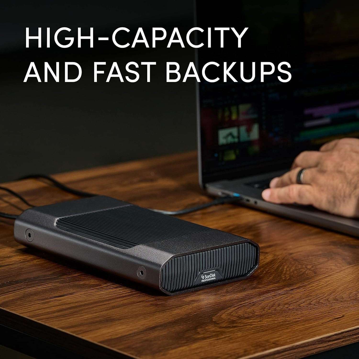 SanDisk Professional 18TB G-Drive Desktop Hard Drive Bundle PRO-Blade SSD Mag 1TB (2 Items) 4